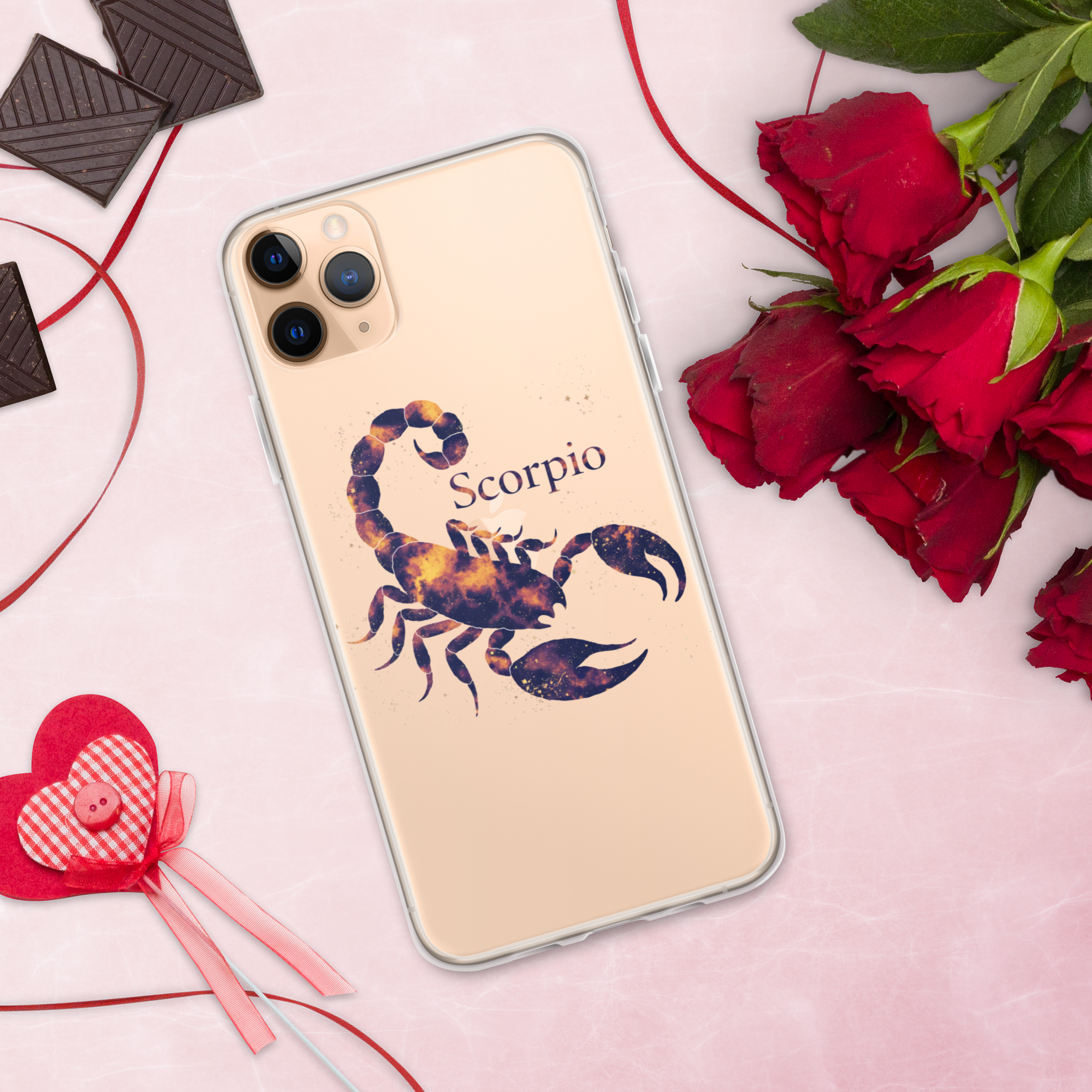 Scorpio Zodiac Phone Case – Celestial Scorpion Galaxy Design | Astrology Sign & Horoscope Aesthetic.