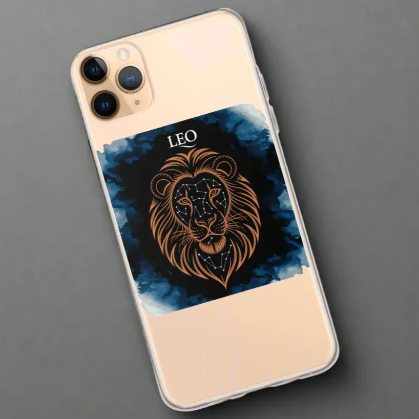 Leo Zodiac Phone Case – Celestial Lion Constellation Design | Astrology Star Sign & Horoscope Aesthetic - RaZits