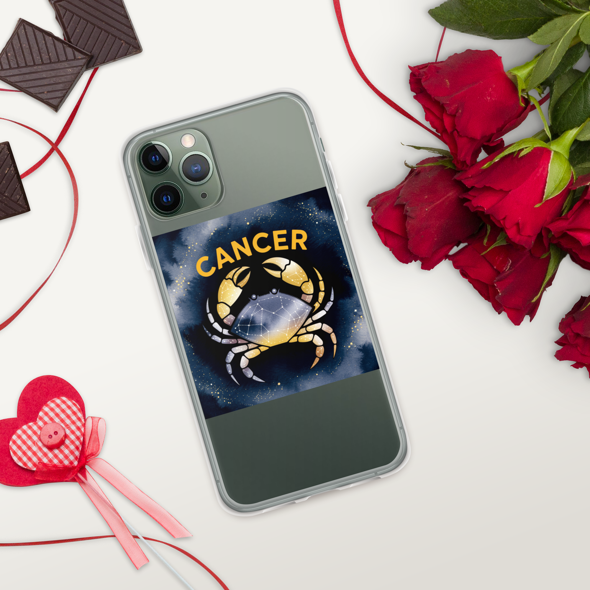 Cancer Zodiac Phone Case – Celestial Crab Constellation Design | Astrology Star Sign & Horoscope Aesthetic.