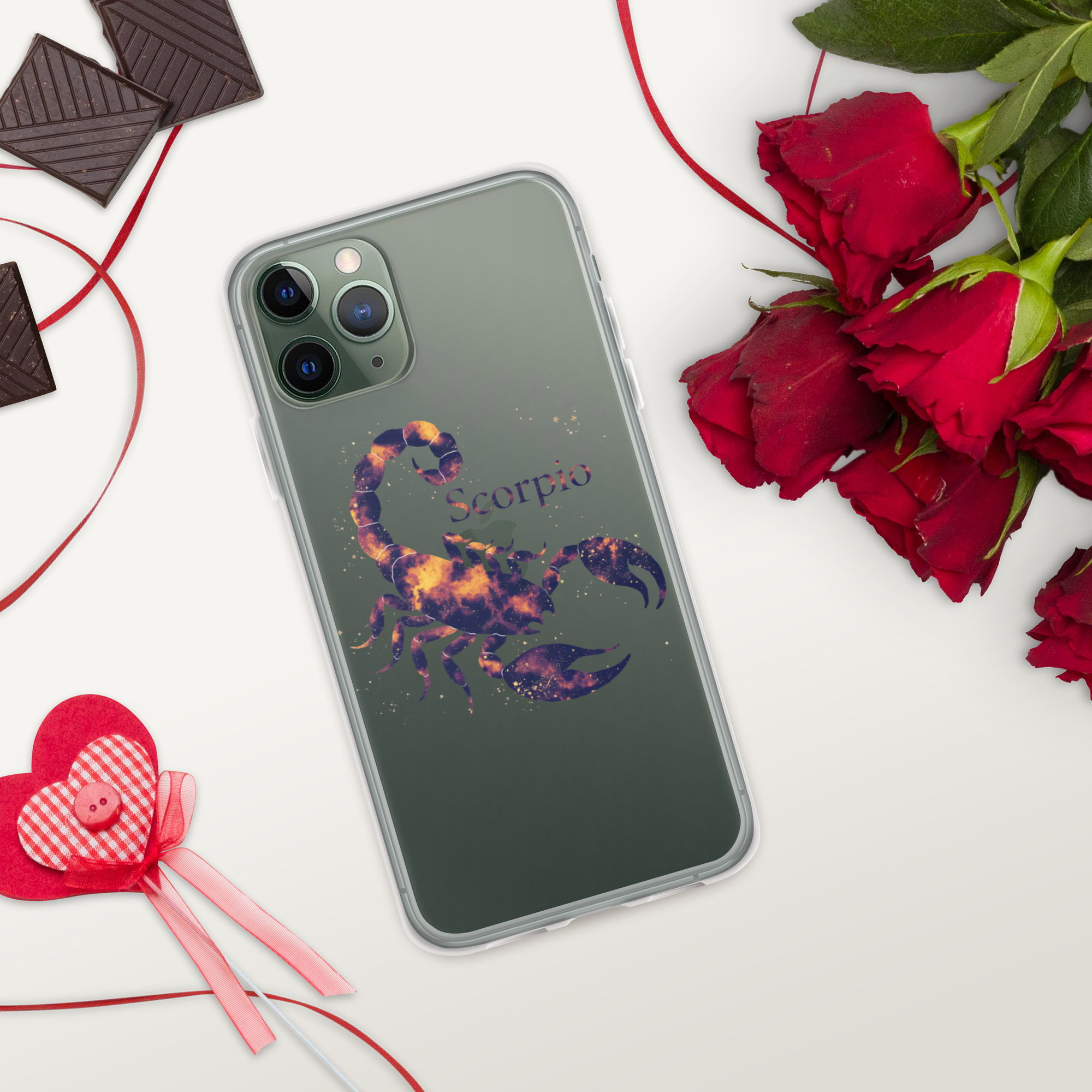 Scorpio Zodiac Phone Case – Celestial Scorpion Galaxy Design | Astrology Sign & Horoscope Aesthetic.