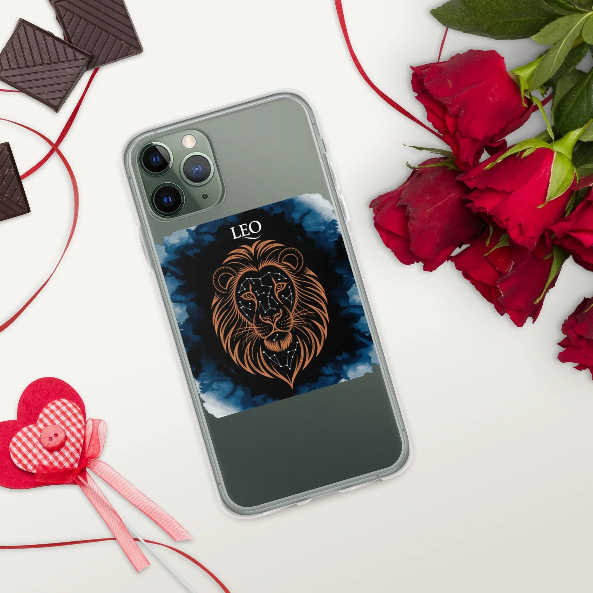 Leo Zodiac Phone Case – Celestial Lion Constellation Design | Astrology Star Sign & Horoscope Aesthetic - RaZits
