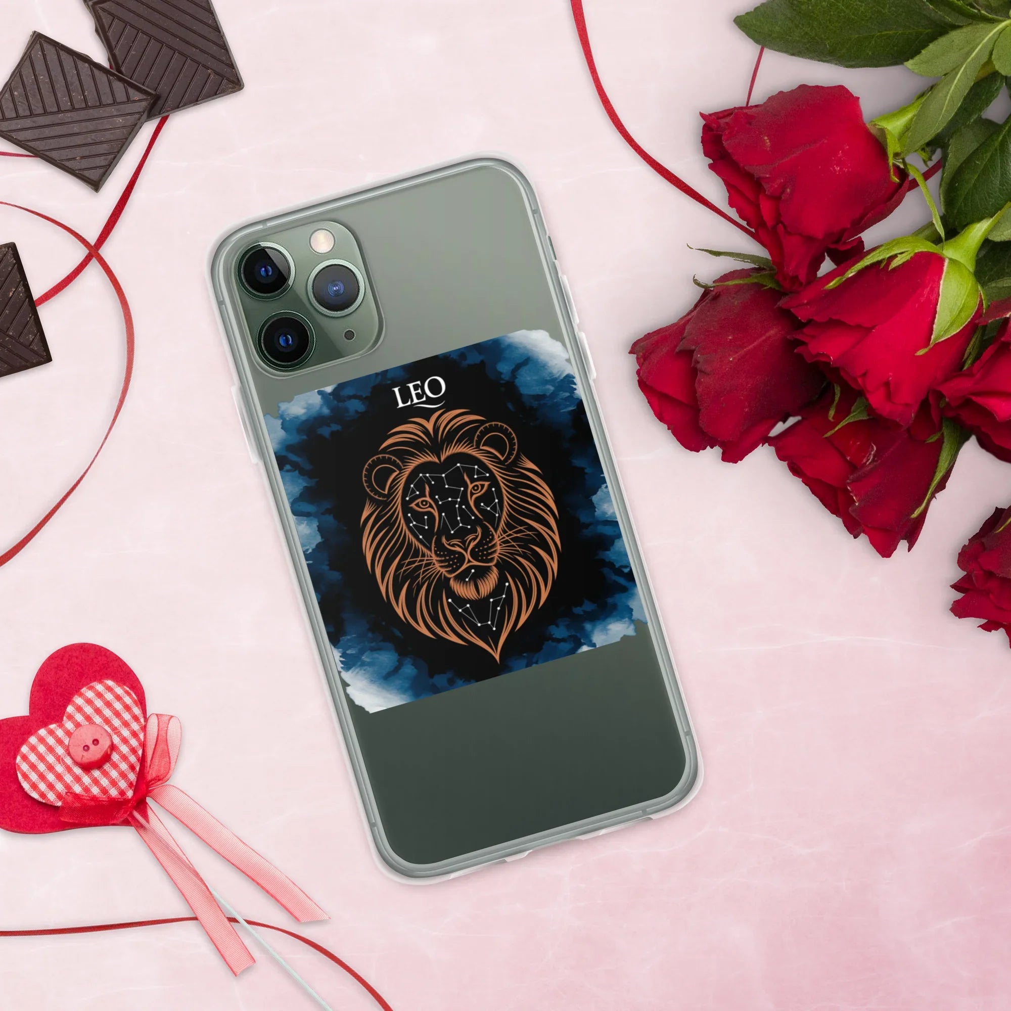 Leo Zodiac Phone Case – Celestial Lion Constellation Design | Astrology Star Sign & Horoscope Aesthetic - RaZits