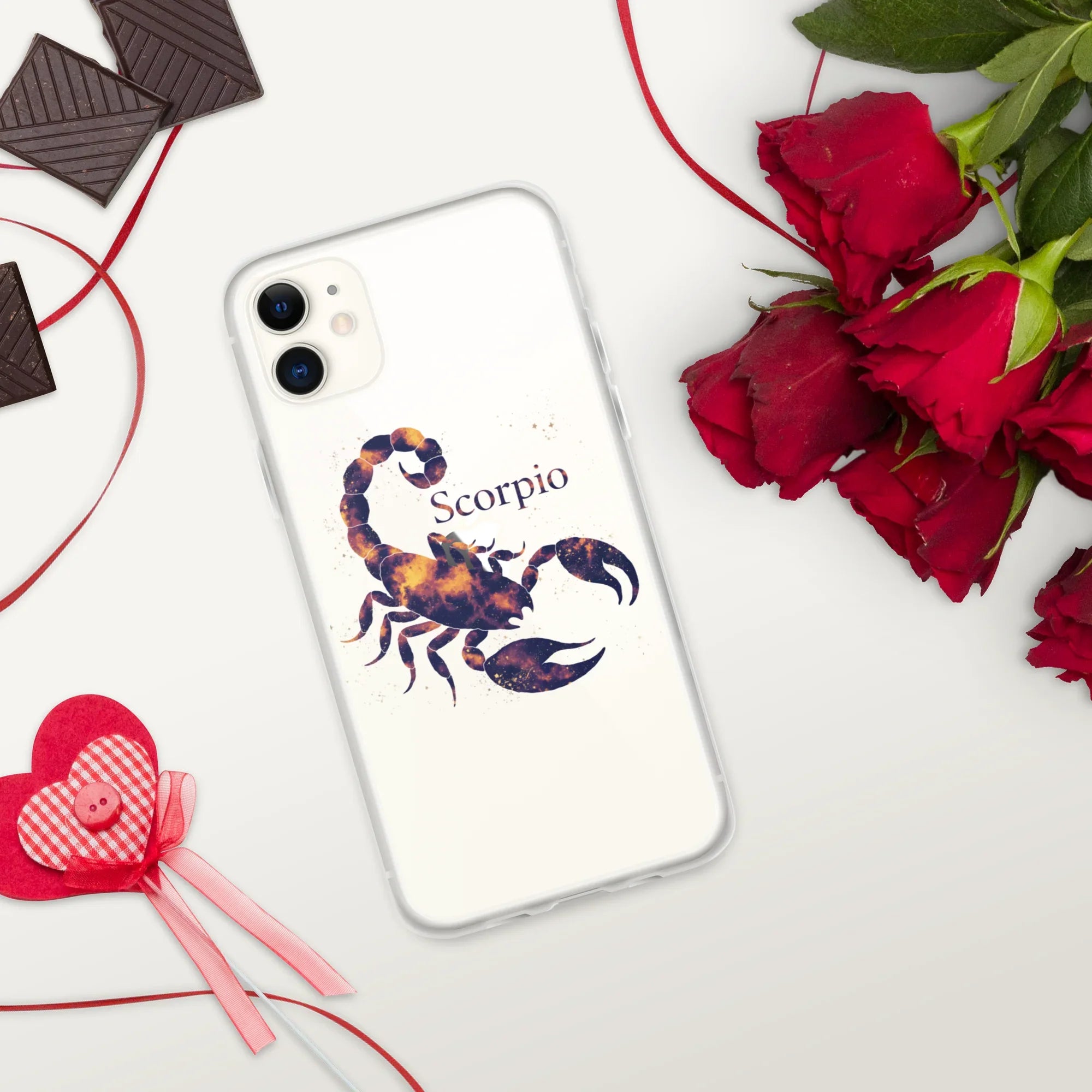 Scorpio Zodiac Phone Case – Celestial Scorpion Galaxy Design | Astrology Sign & Horoscope Aesthetic - RaZits