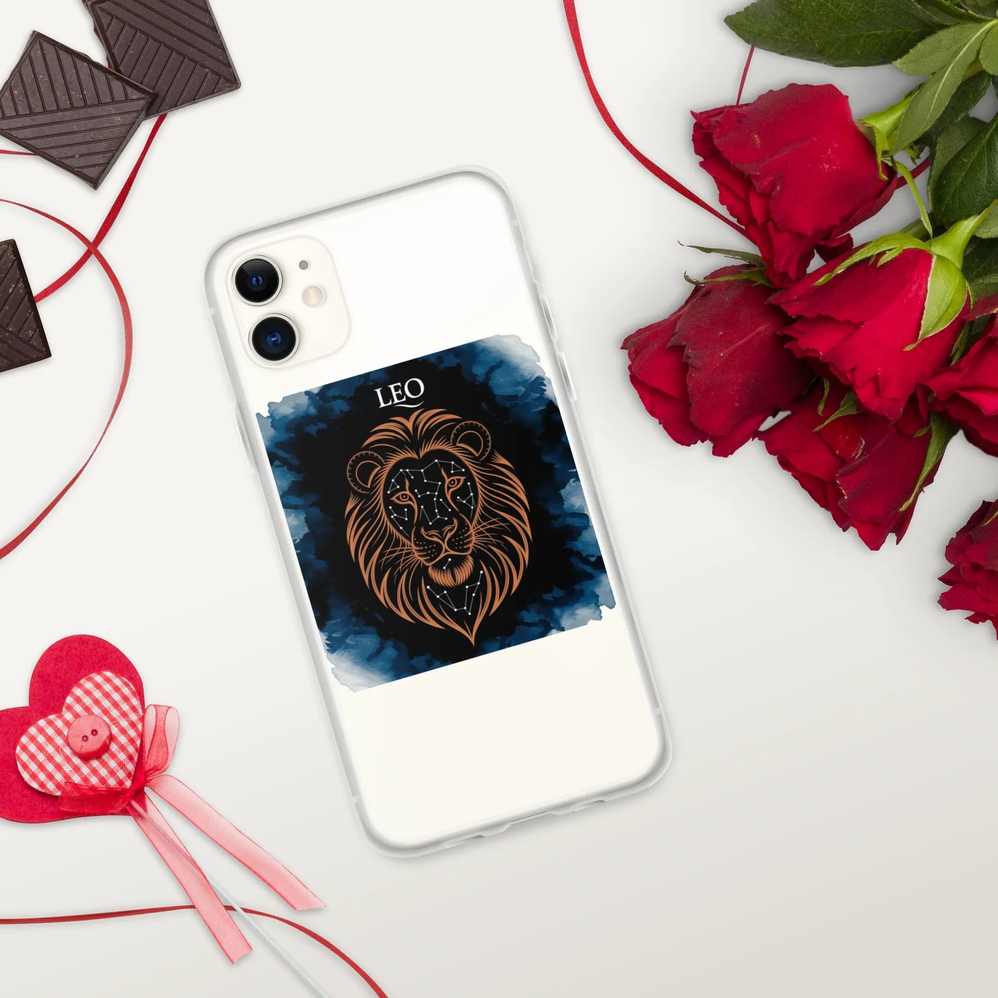 Leo Zodiac Phone Case – Celestial Lion Constellation Design | Astrology Star Sign & Horoscope Aesthetic - RaZits
