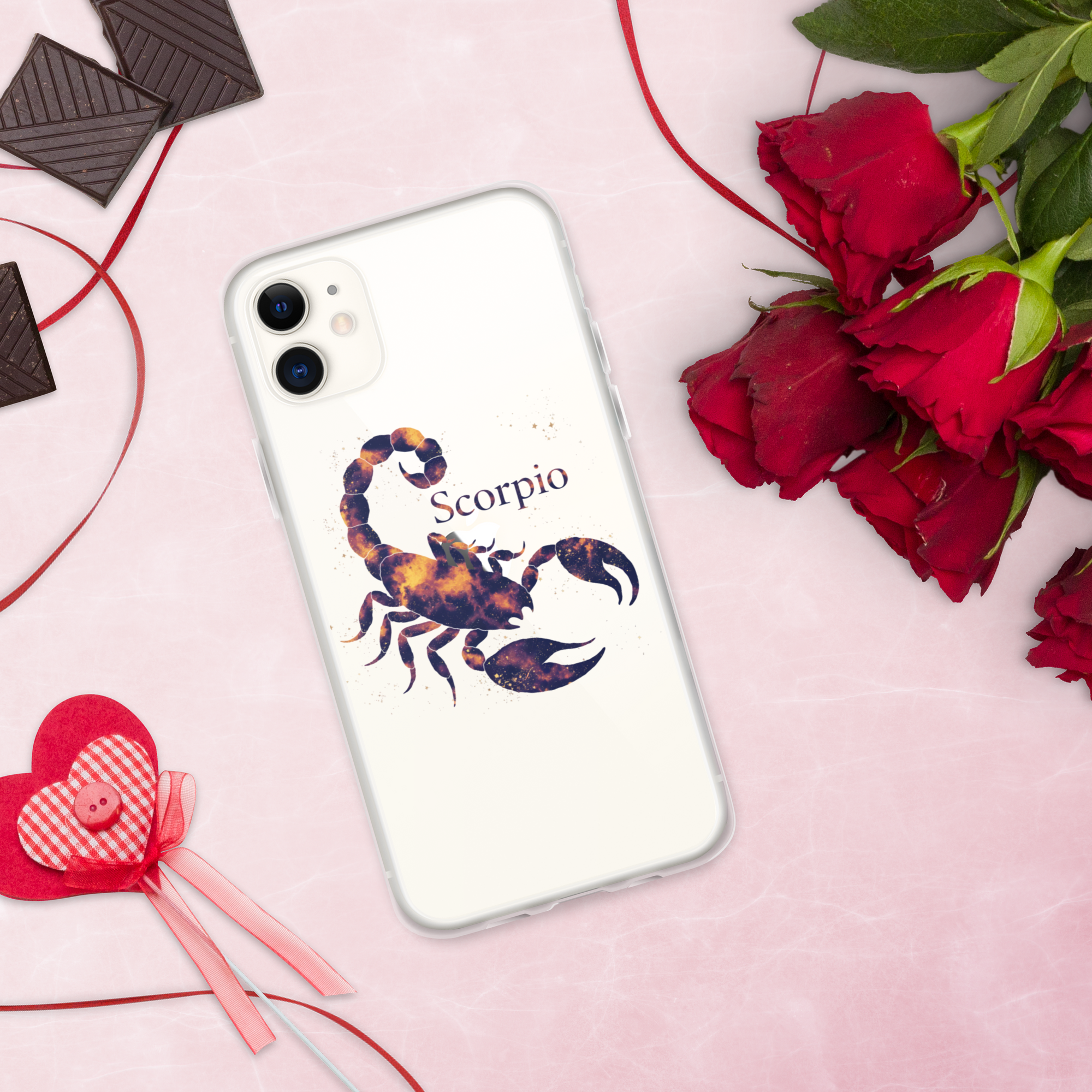 Scorpio Zodiac Phone Case – Celestial Scorpion Galaxy Design | Astrology Sign & Horoscope Aesthetic.