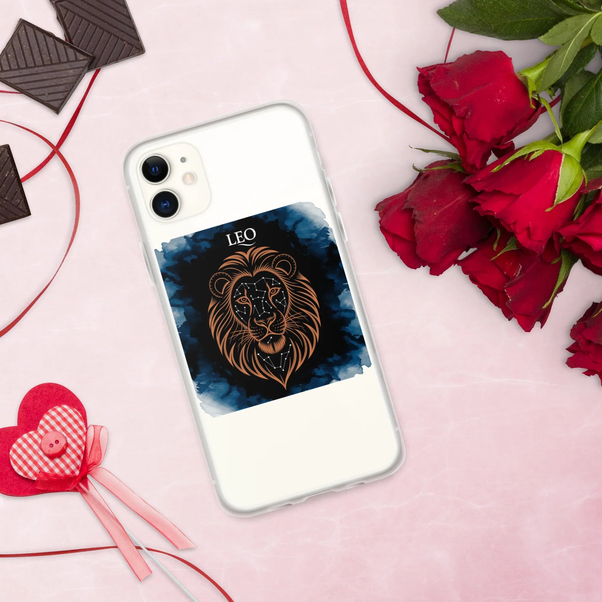 Leo Zodiac Phone Case – Celestial Lion Constellation Design | Astrology Star Sign & Horoscope Aesthetic - RaZits