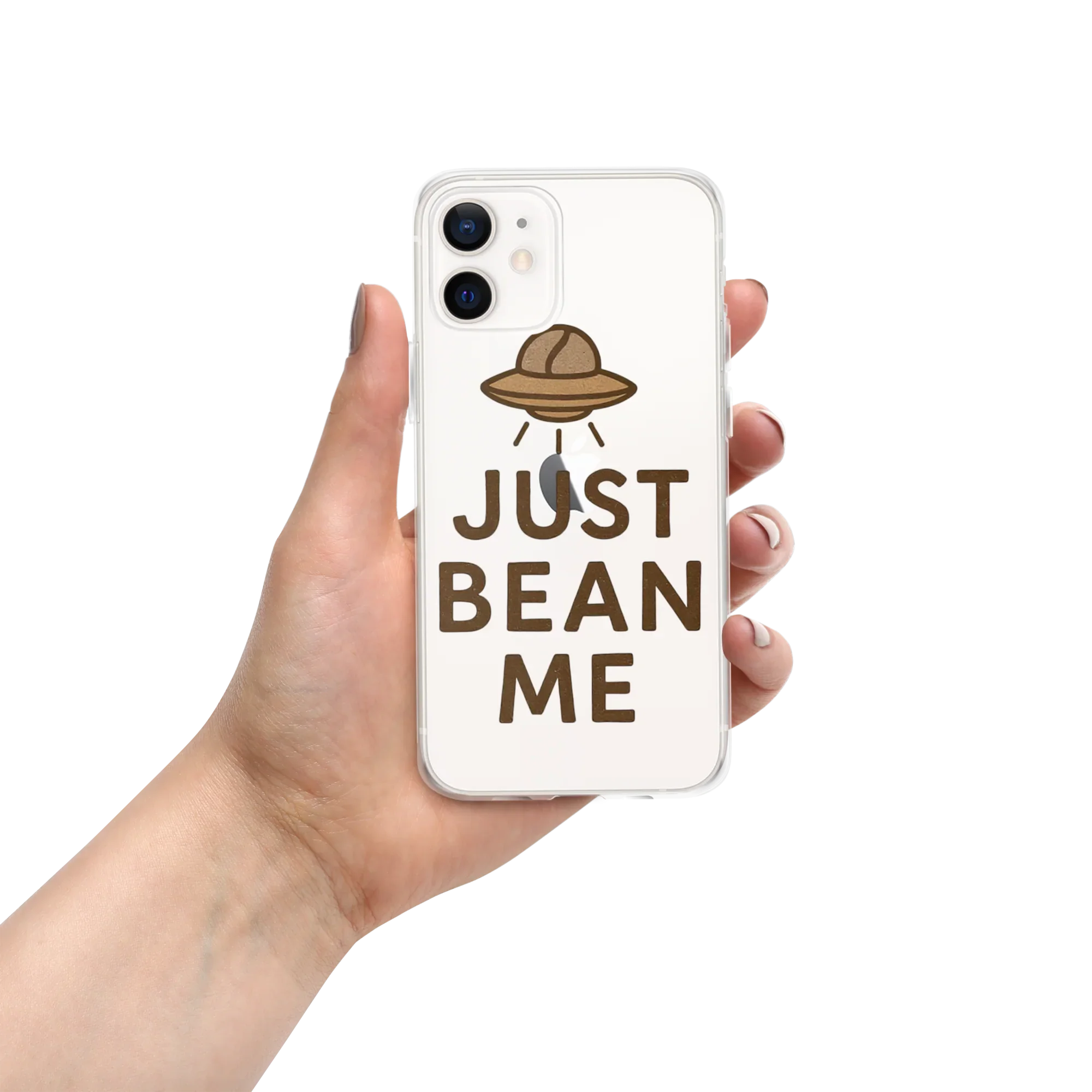 Just Bean Me Phone Case – Alien Coffee Lovers Art - RaZits