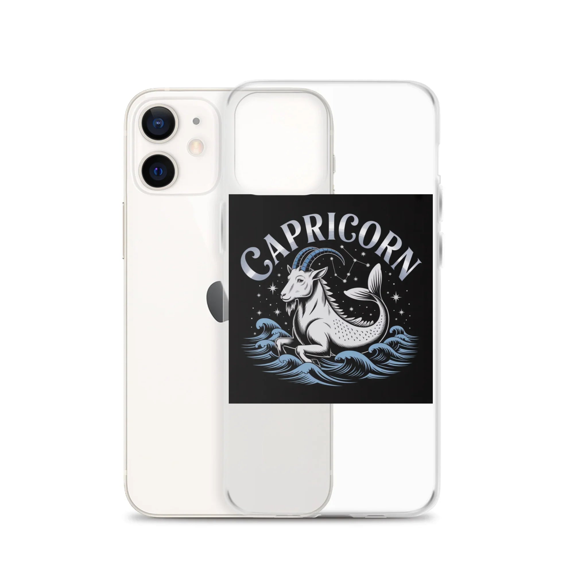 Capricorn iPhone Case – Sea Goat on the Stars - RaZits