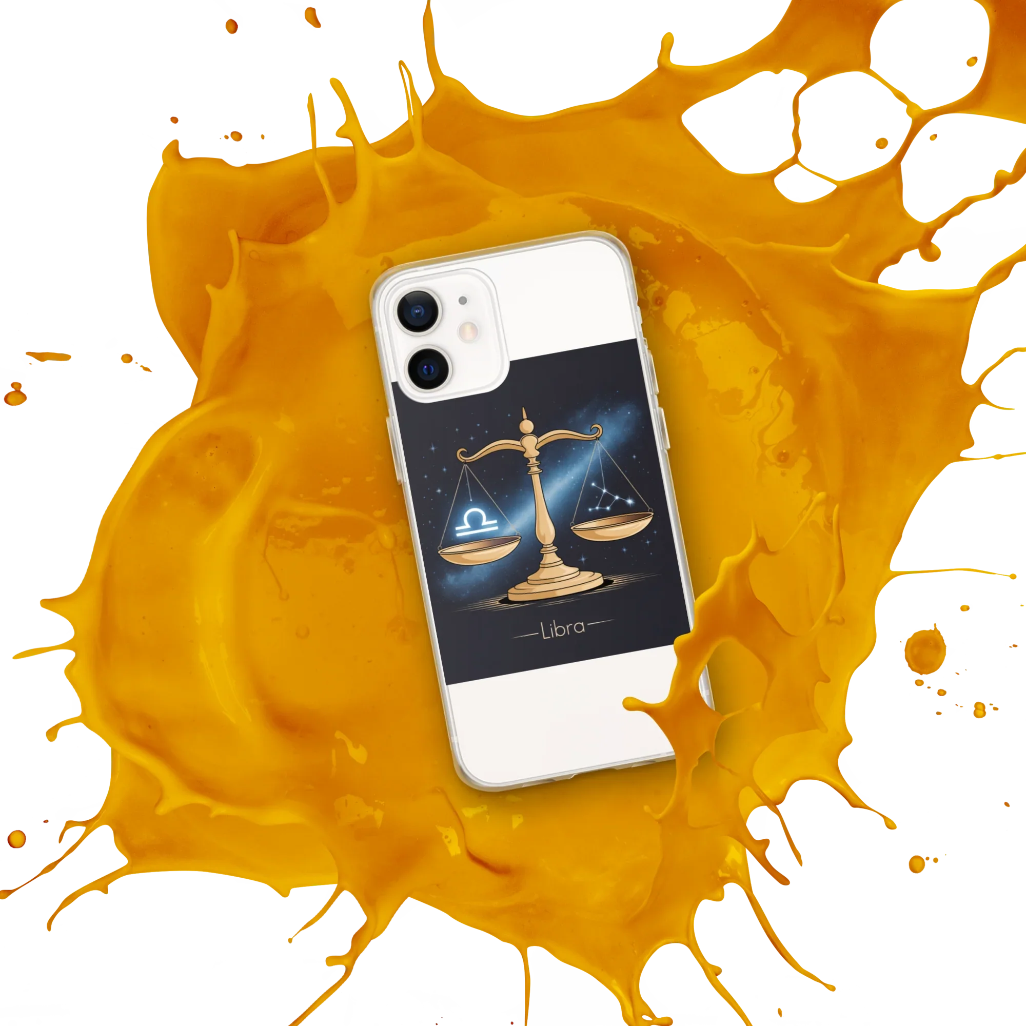 Libra iPhone Case – Galaxy Balance Scales Design - RaZits