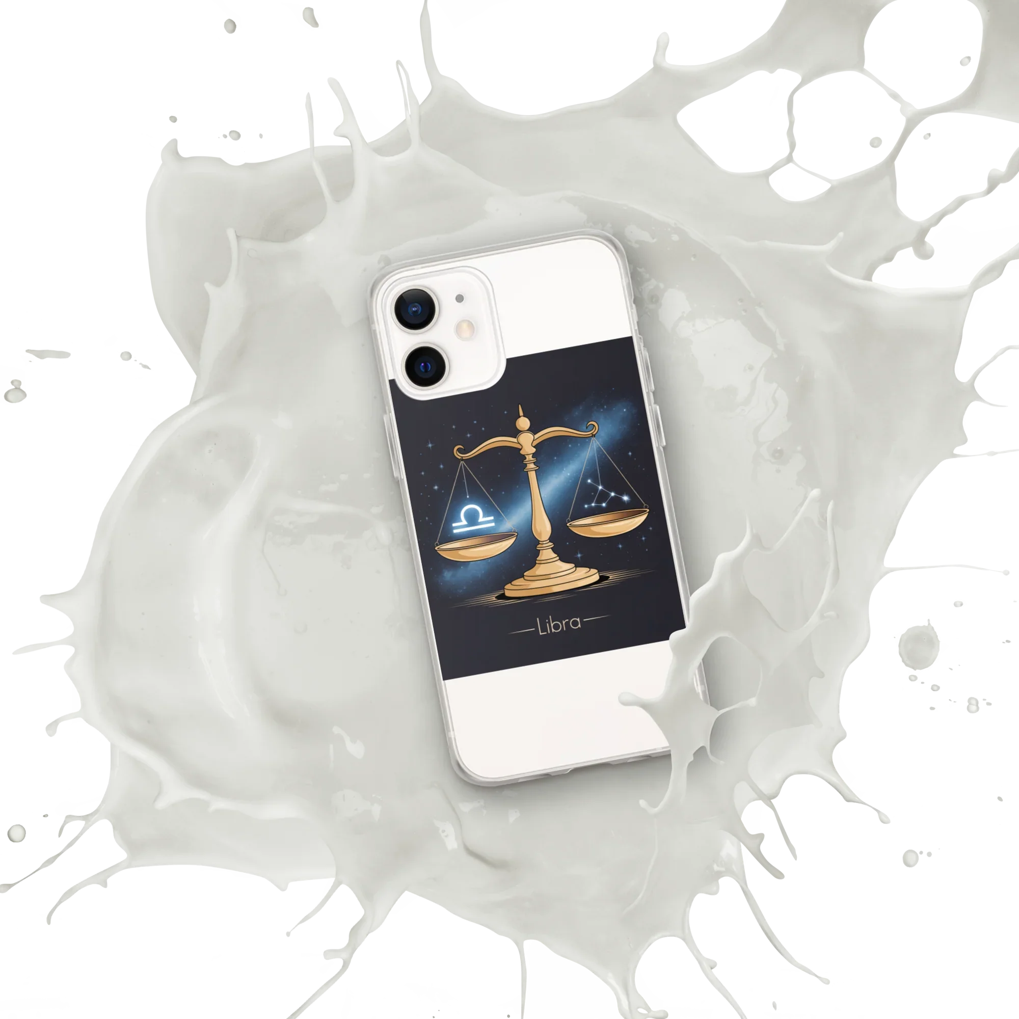 Libra iPhone Case – Galaxy Balance Scales Design - RaZits
