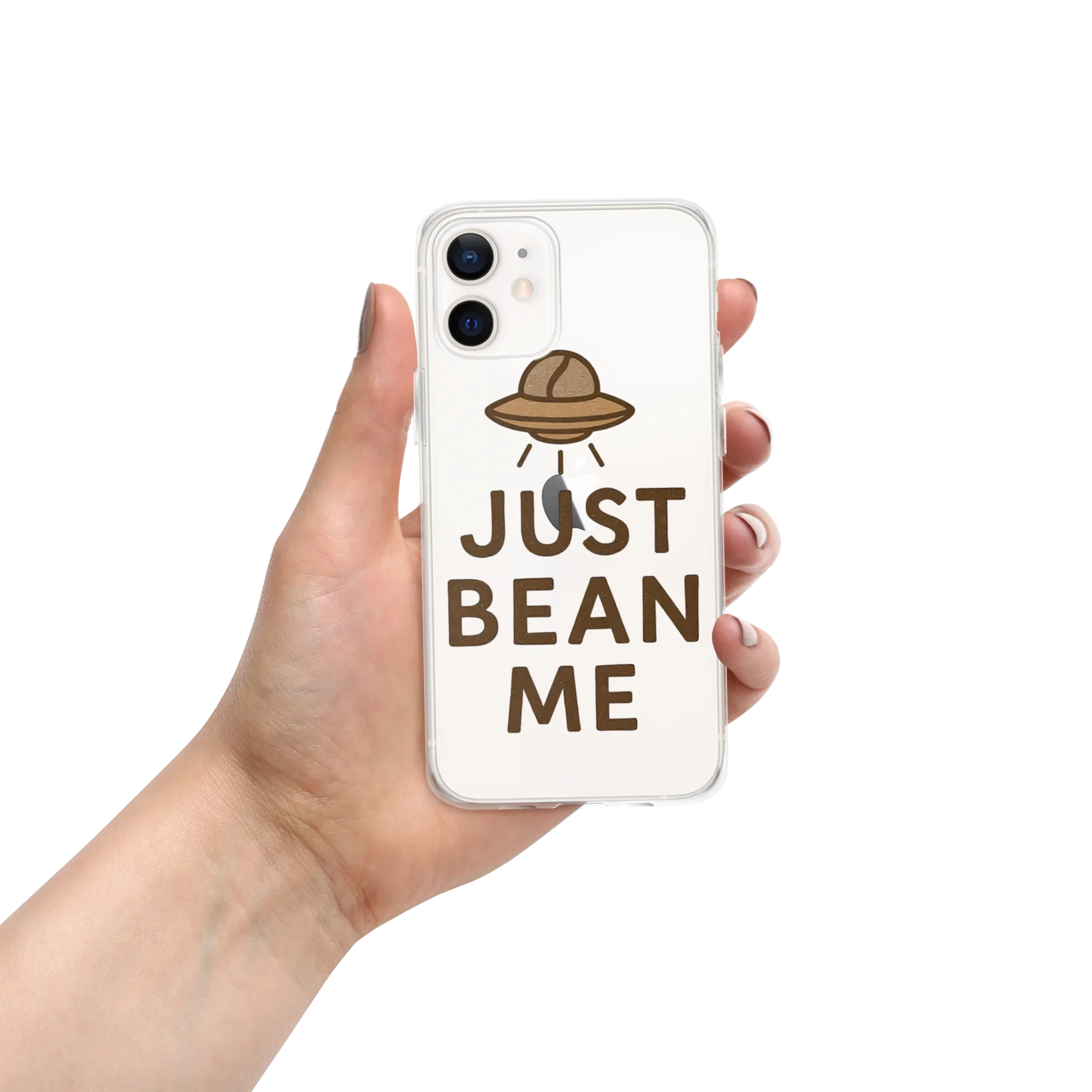 Just Bean Me Phone Case – Alien Coffee Lovers Art - RaZits