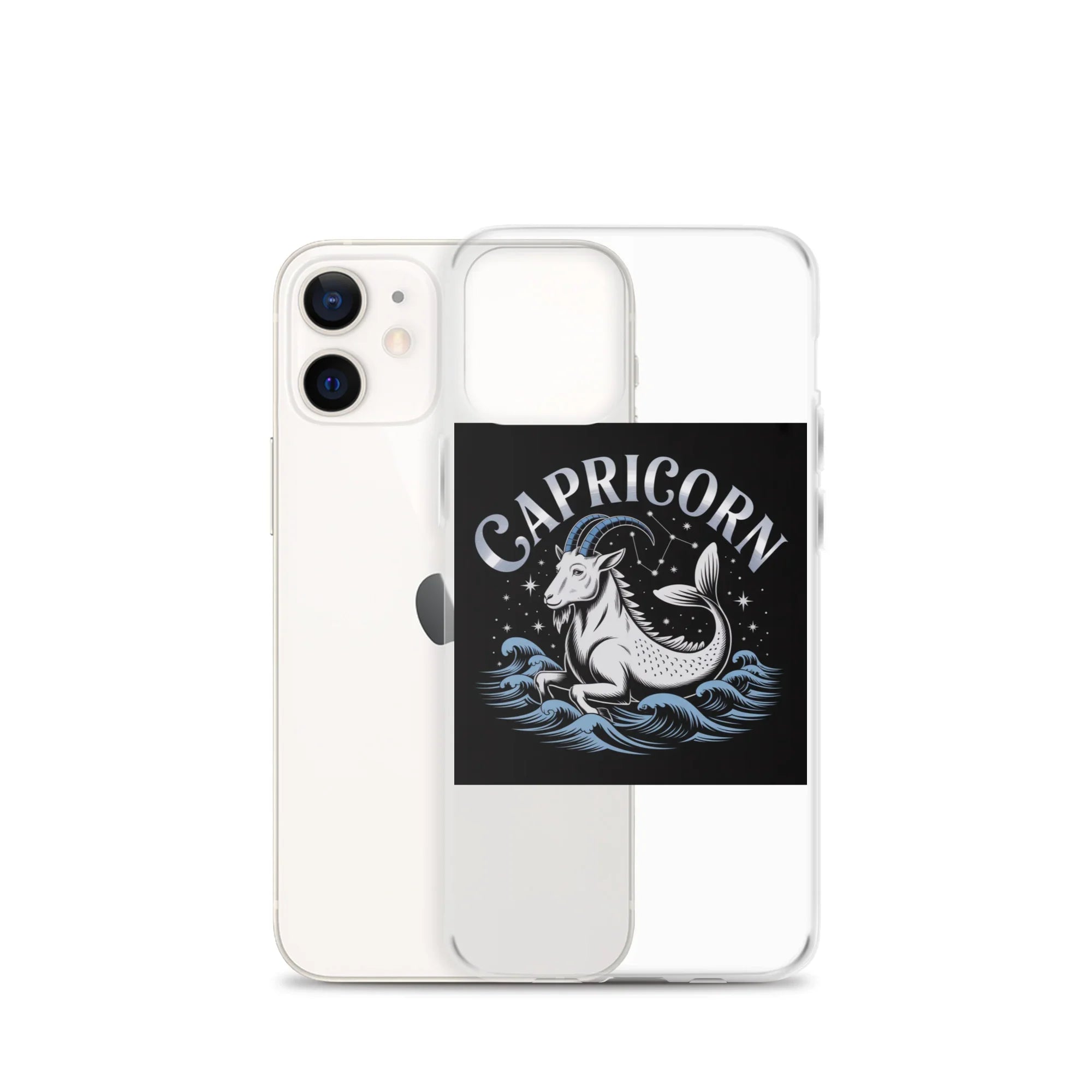 Capricorn iPhone Case – Sea Goat on the Stars - RaZits