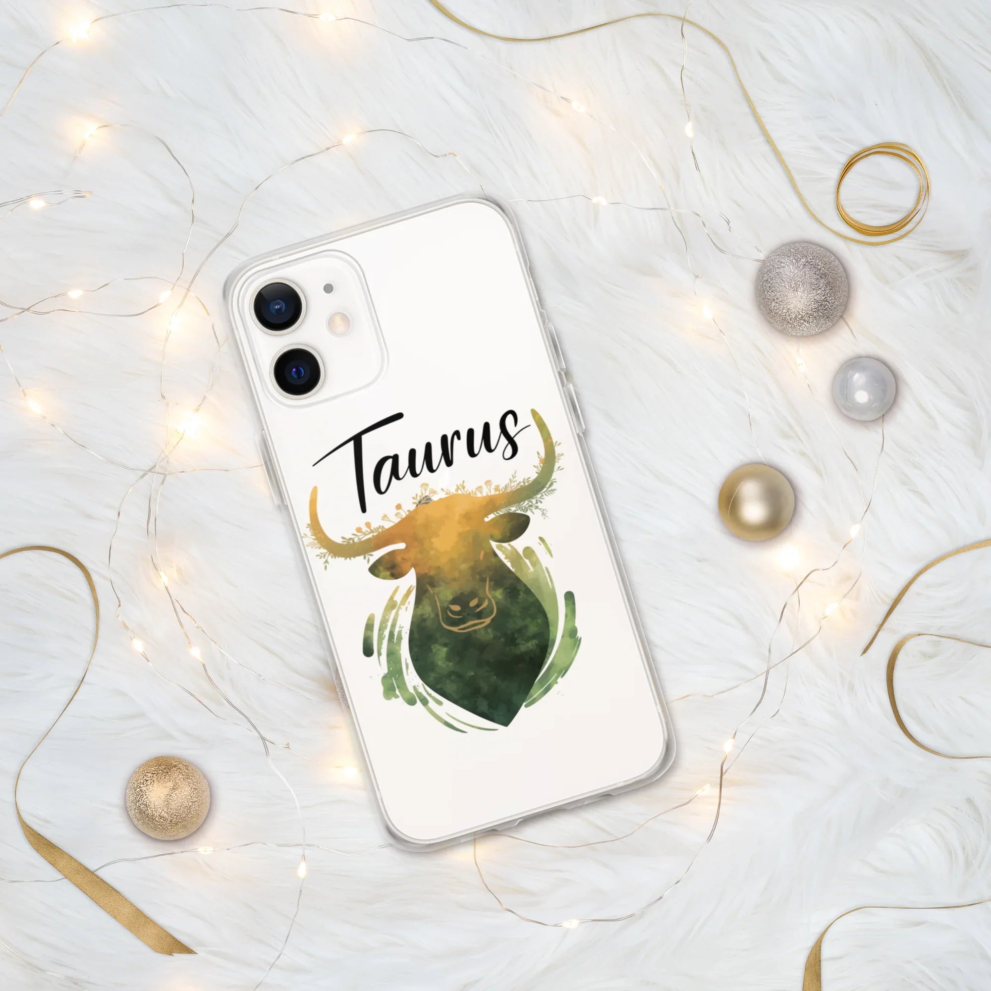 Taurus Zodiac Phone Case – Earthy Bull Design - RaZits