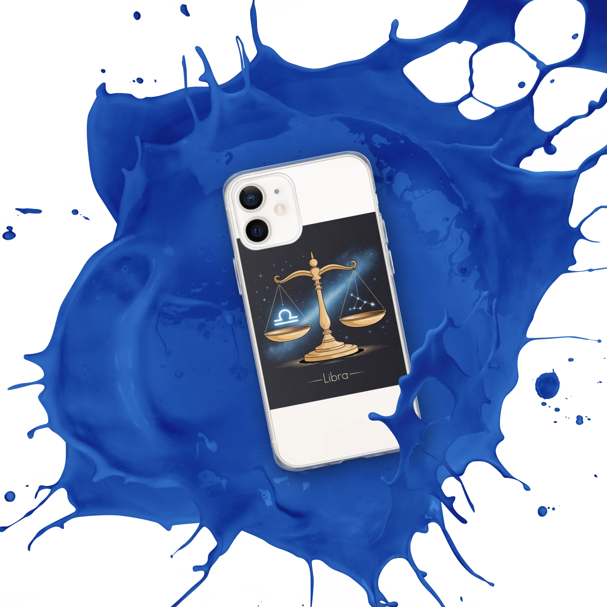 Libra iPhone Case – Galaxy Balance Scales Design - RaZits