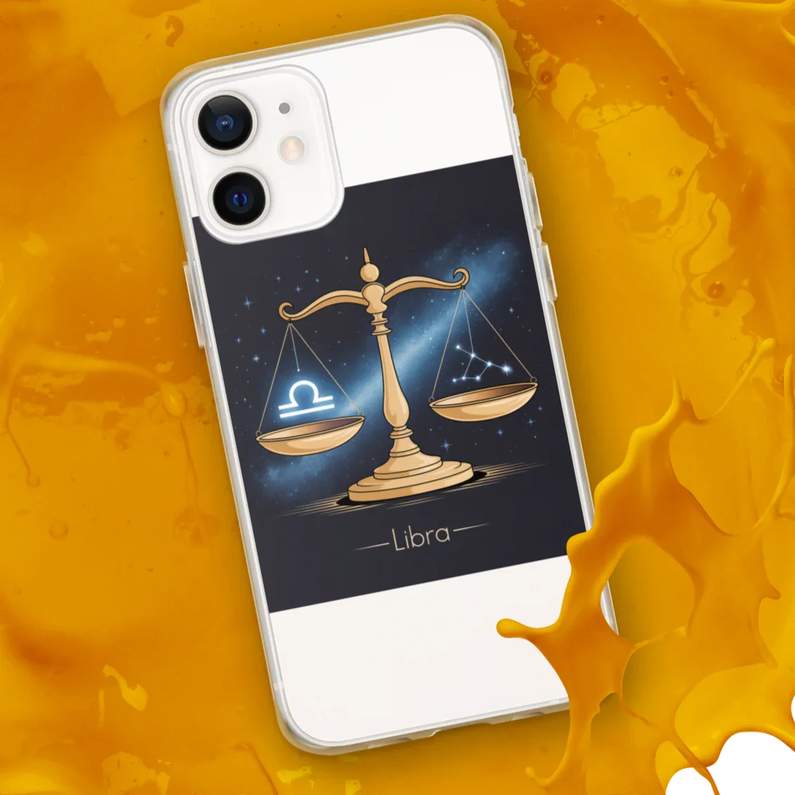 Libra iPhone Case – Galaxy Balance Scales Design - RaZits