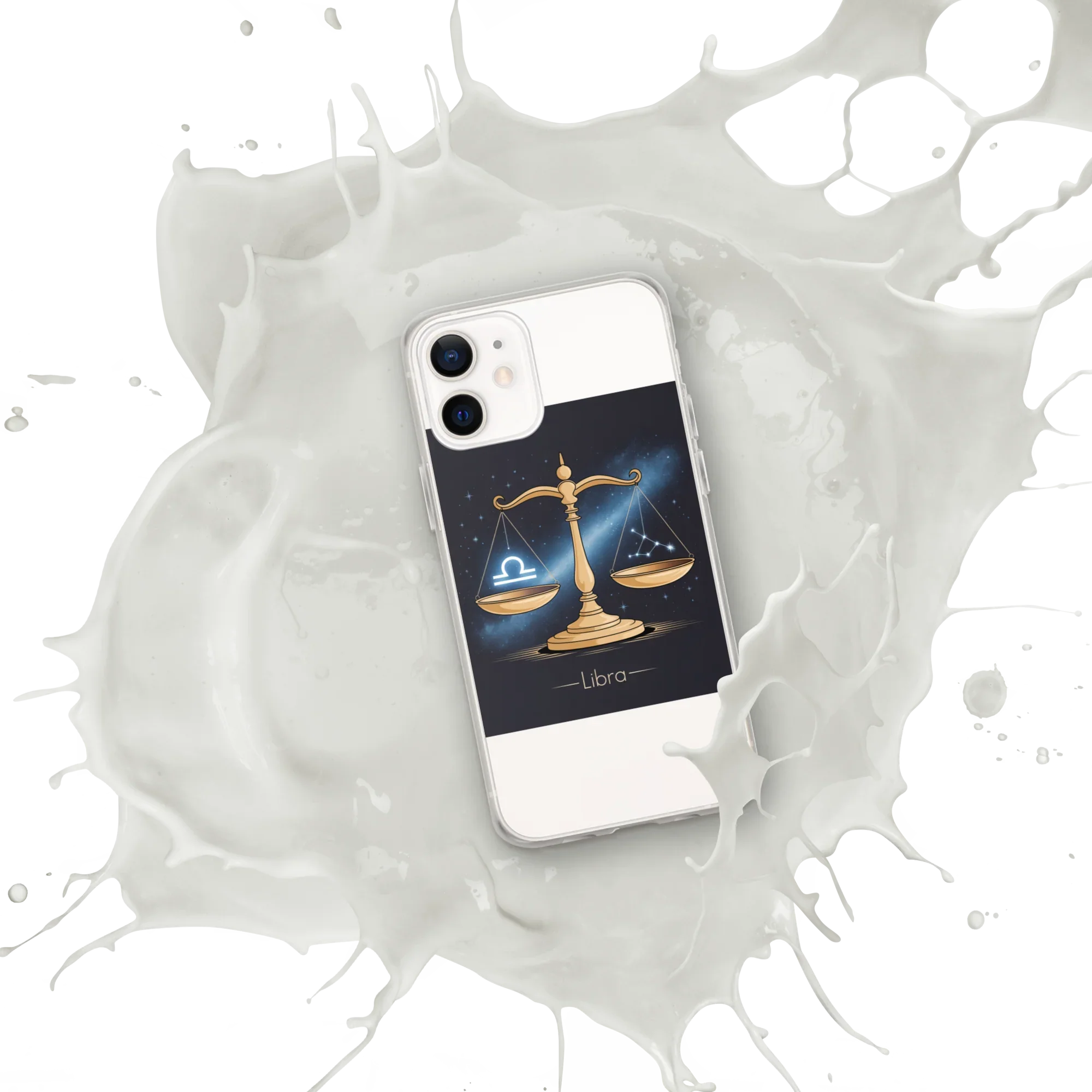 Libra iPhone Case – Galaxy Balance Scales Design - RaZits