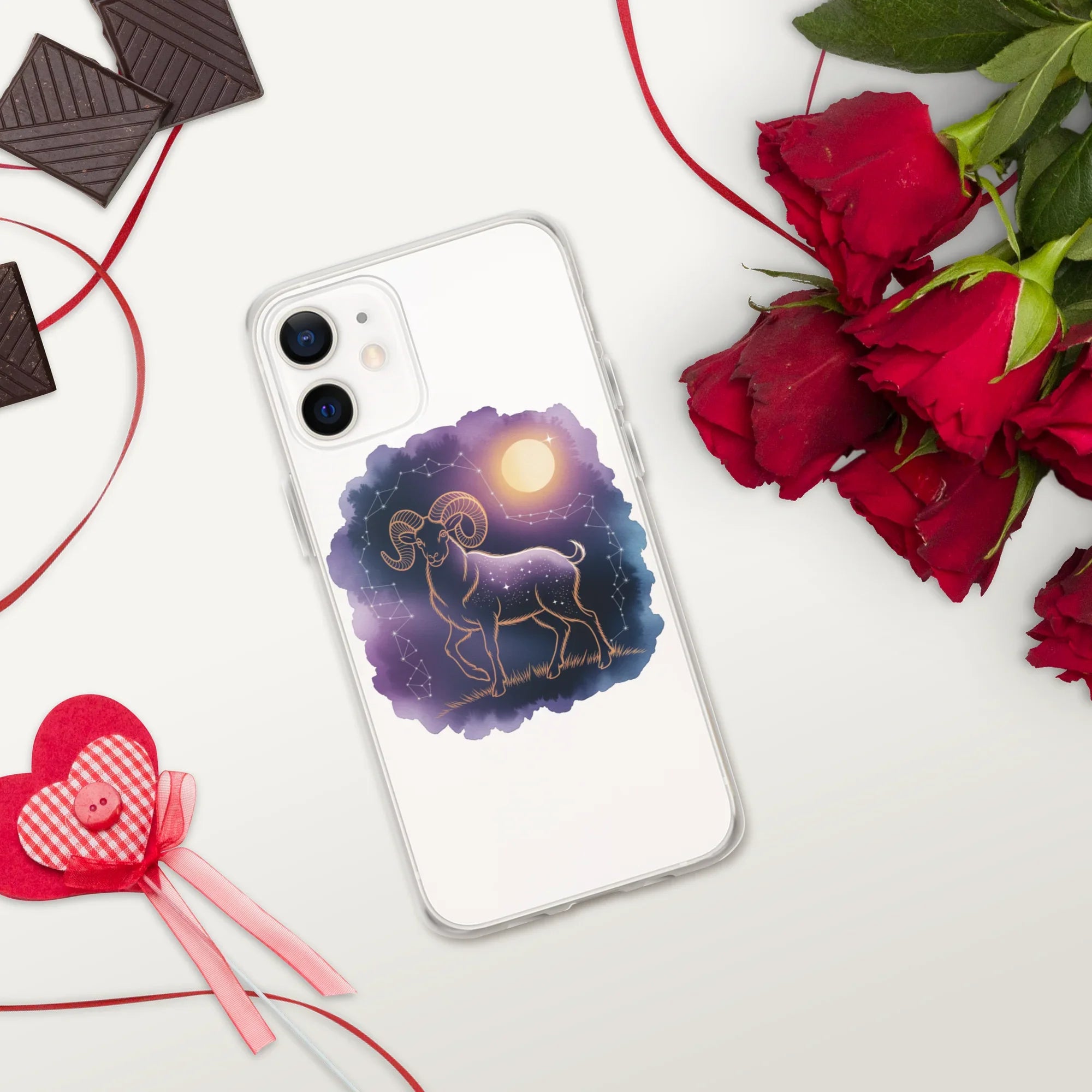 Aries Zodiac Phone Case – Celestial Ram Constellation Design | Astrology Star Sign & Cosmic Aesthetic - RaZits