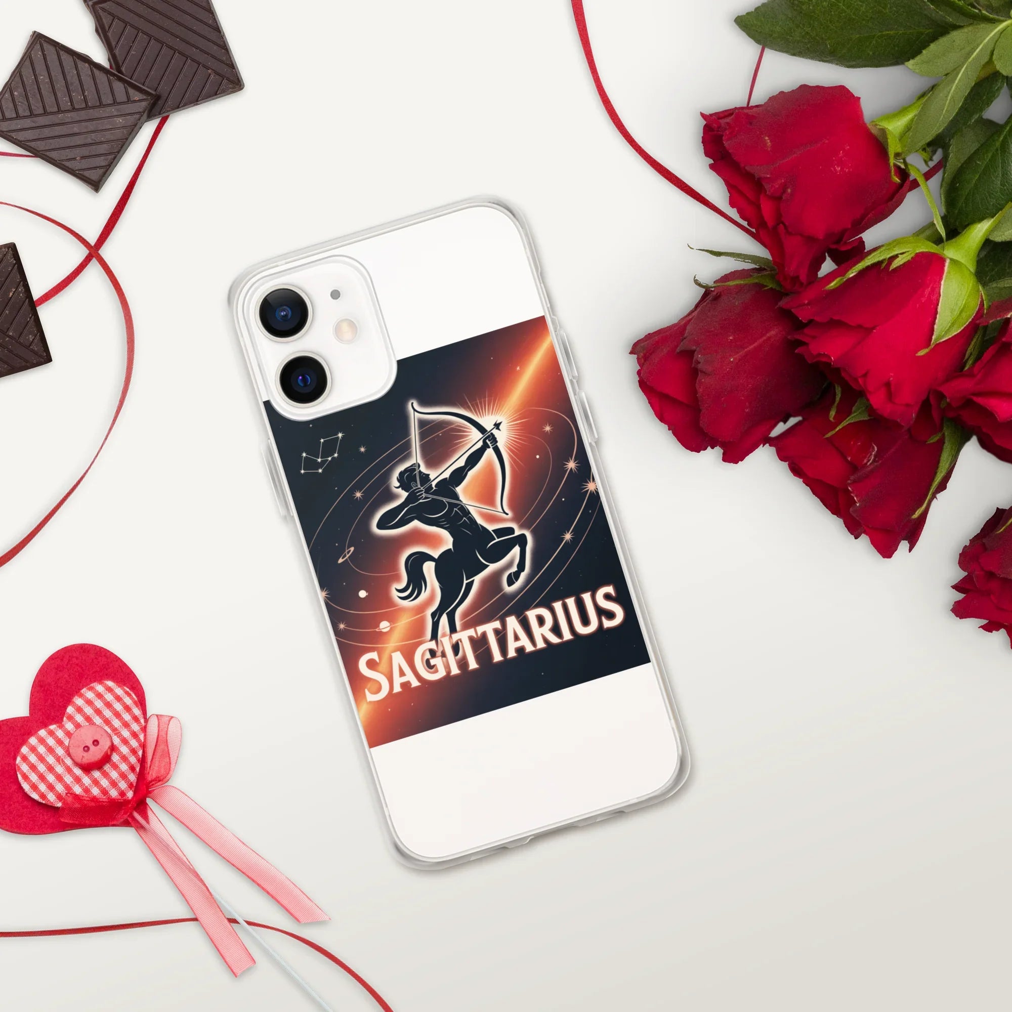 Sagittarius iPhone Case – Cosmic Archer Galaxy Shot - RaZits