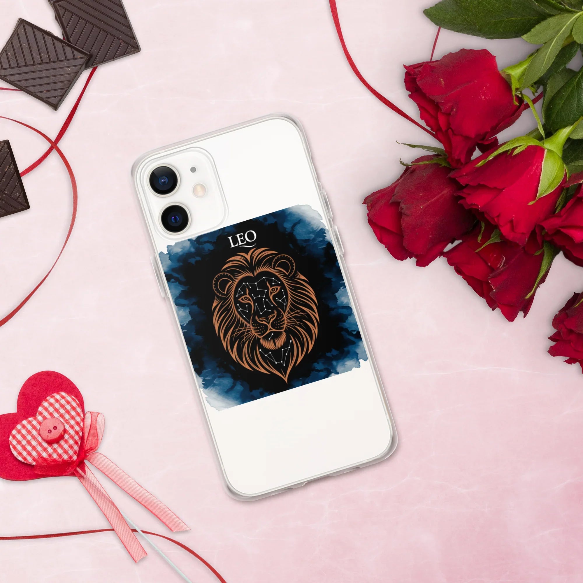 Leo Zodiac Phone Case – Celestial Lion Constellation Design | Astrology Star Sign & Horoscope Aesthetic - RaZits