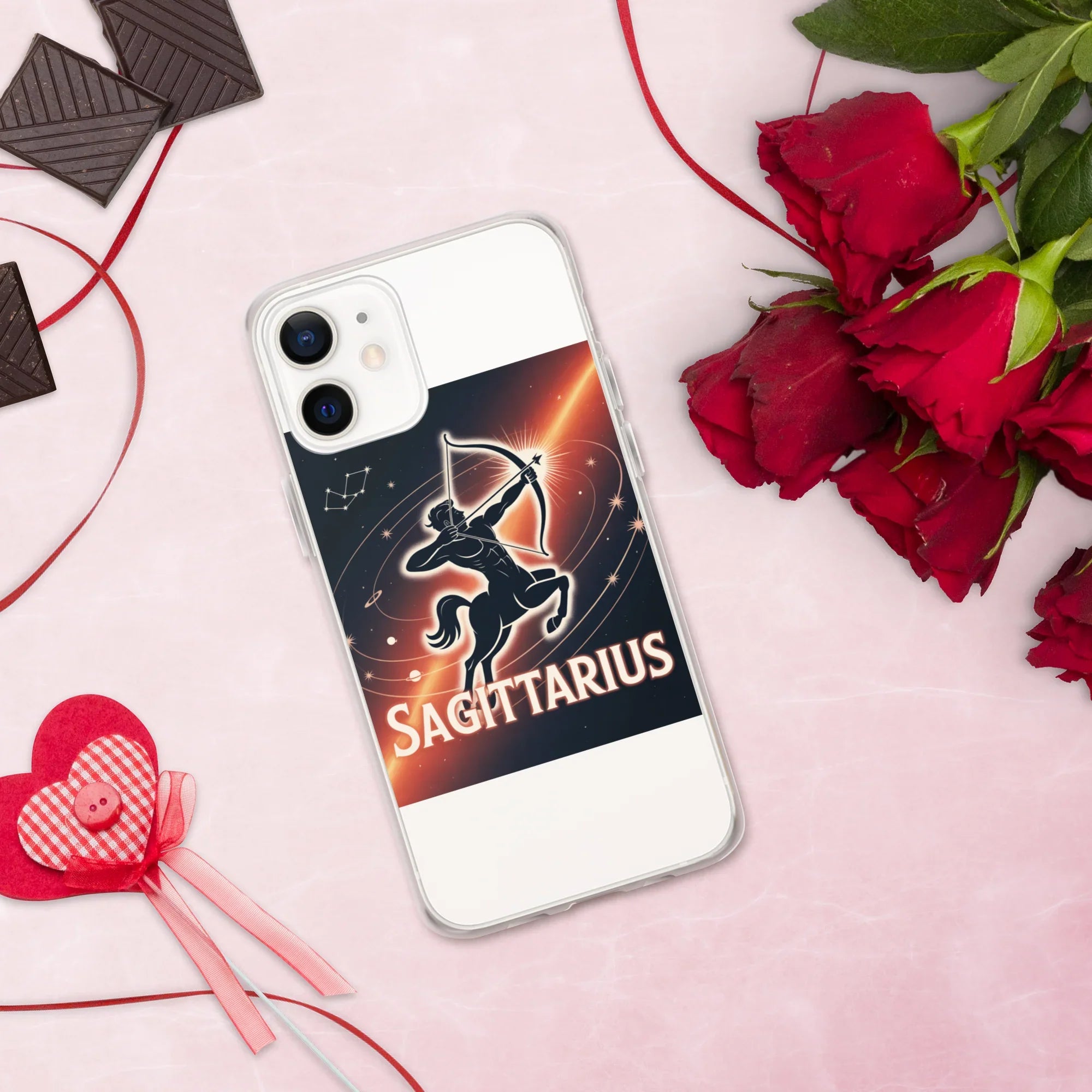 Sagittarius iPhone Case – Cosmic Archer Galaxy Shot - RaZits