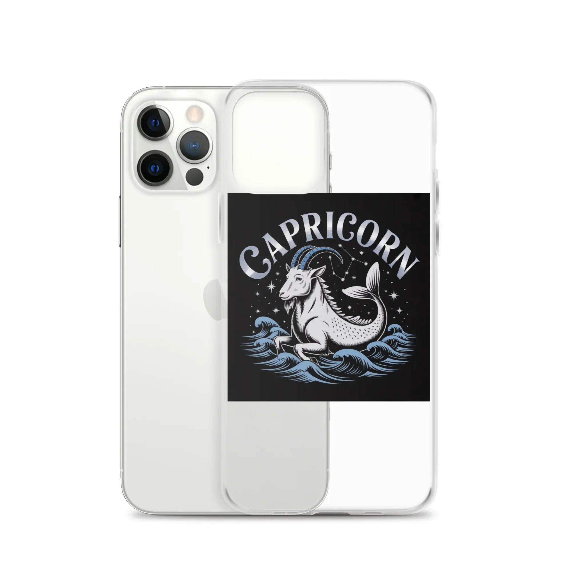 Capricorn iPhone Case – Sea Goat on the Stars - RaZits