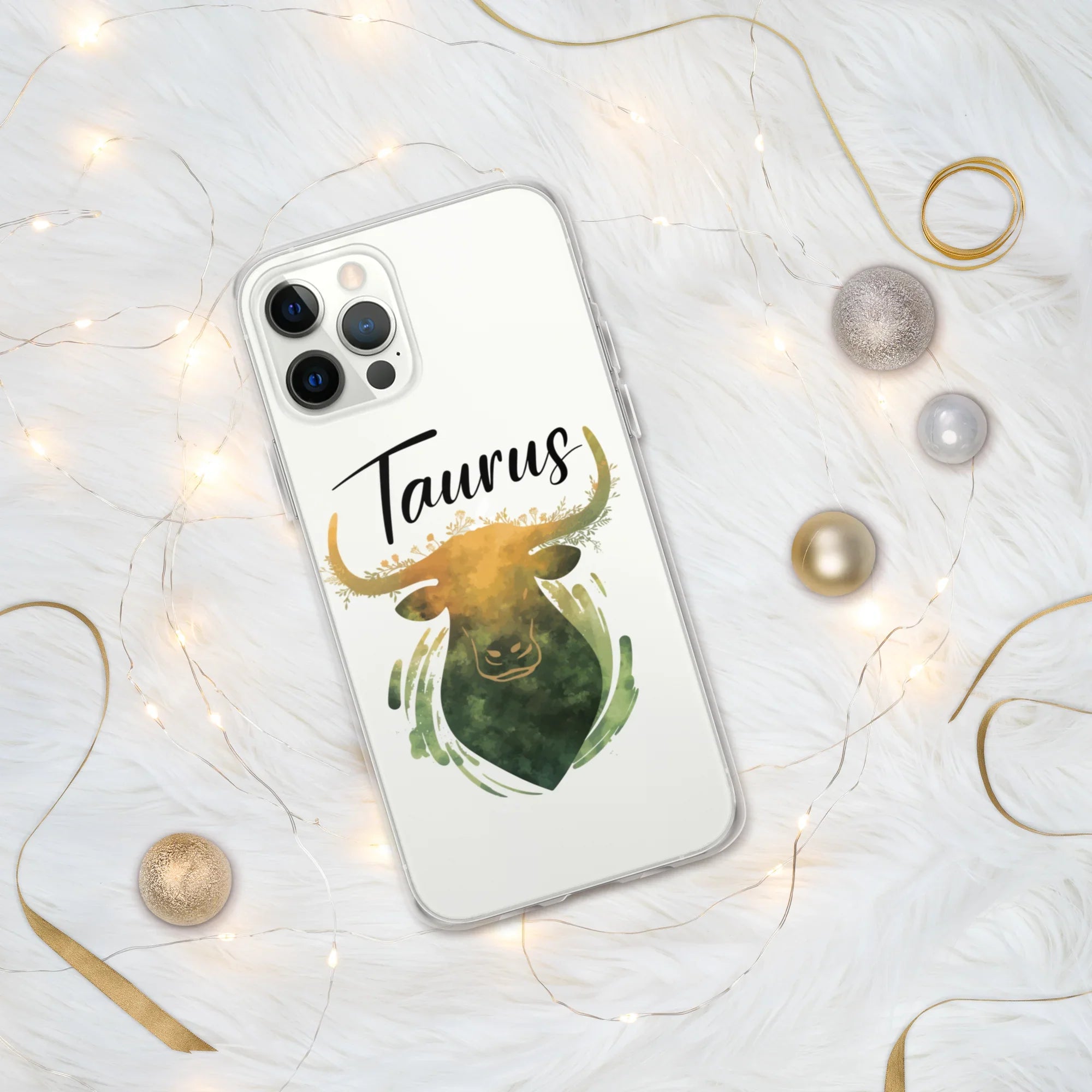 Taurus Zodiac Phone Case – Earthy Bull Design - RaZits