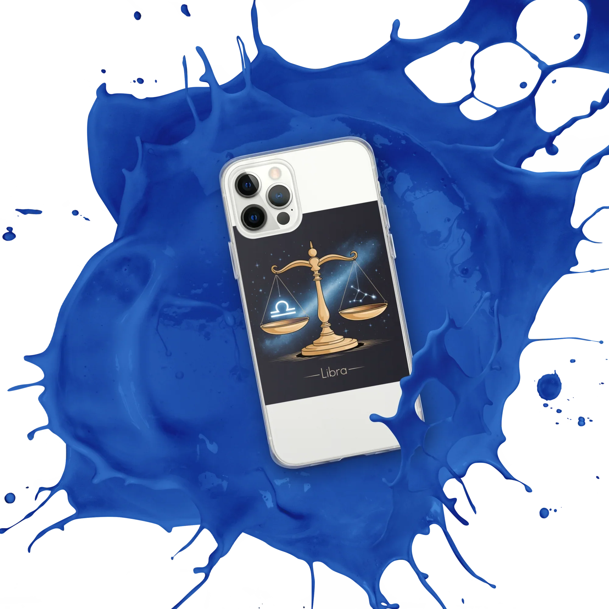 Libra iPhone Case – Galaxy Balance Scales Design - RaZits