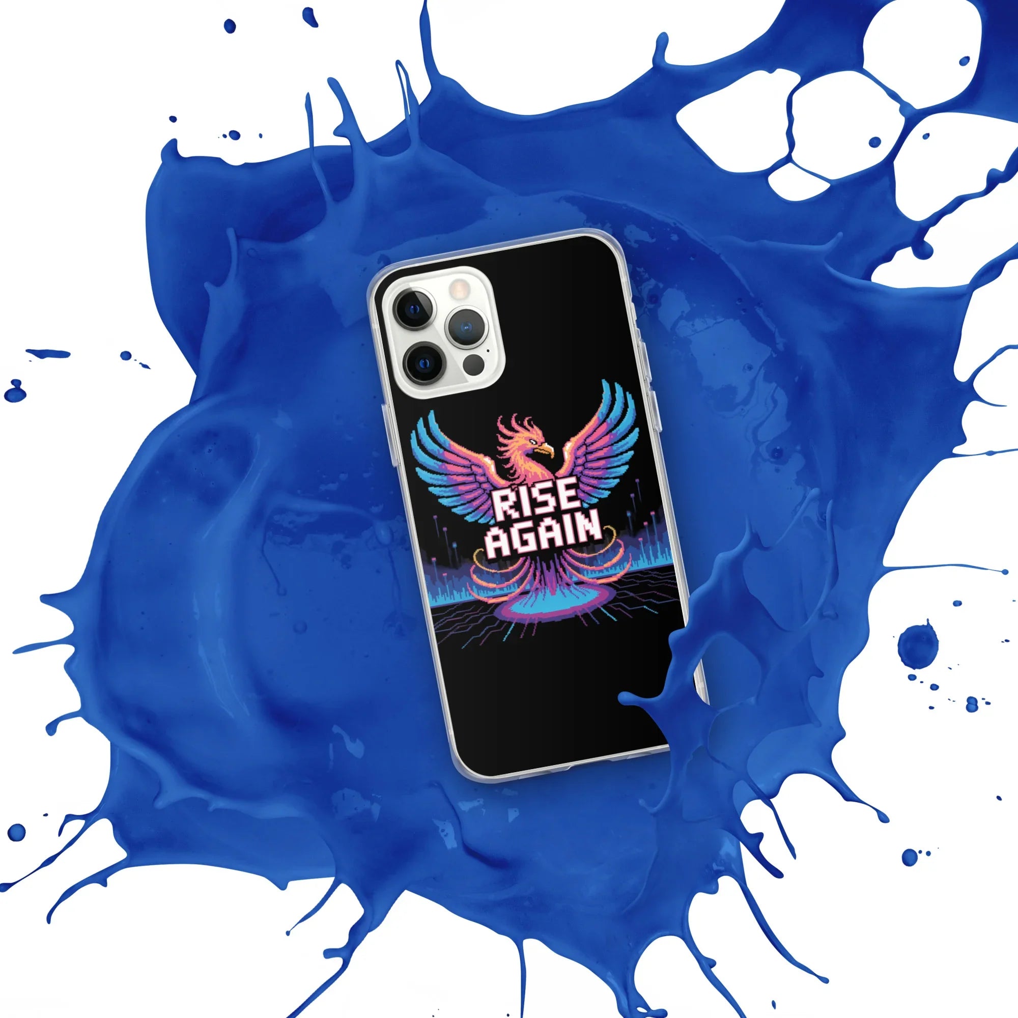 Rise Again Phoenix Pixel Gaming Phone Case - RaZits
