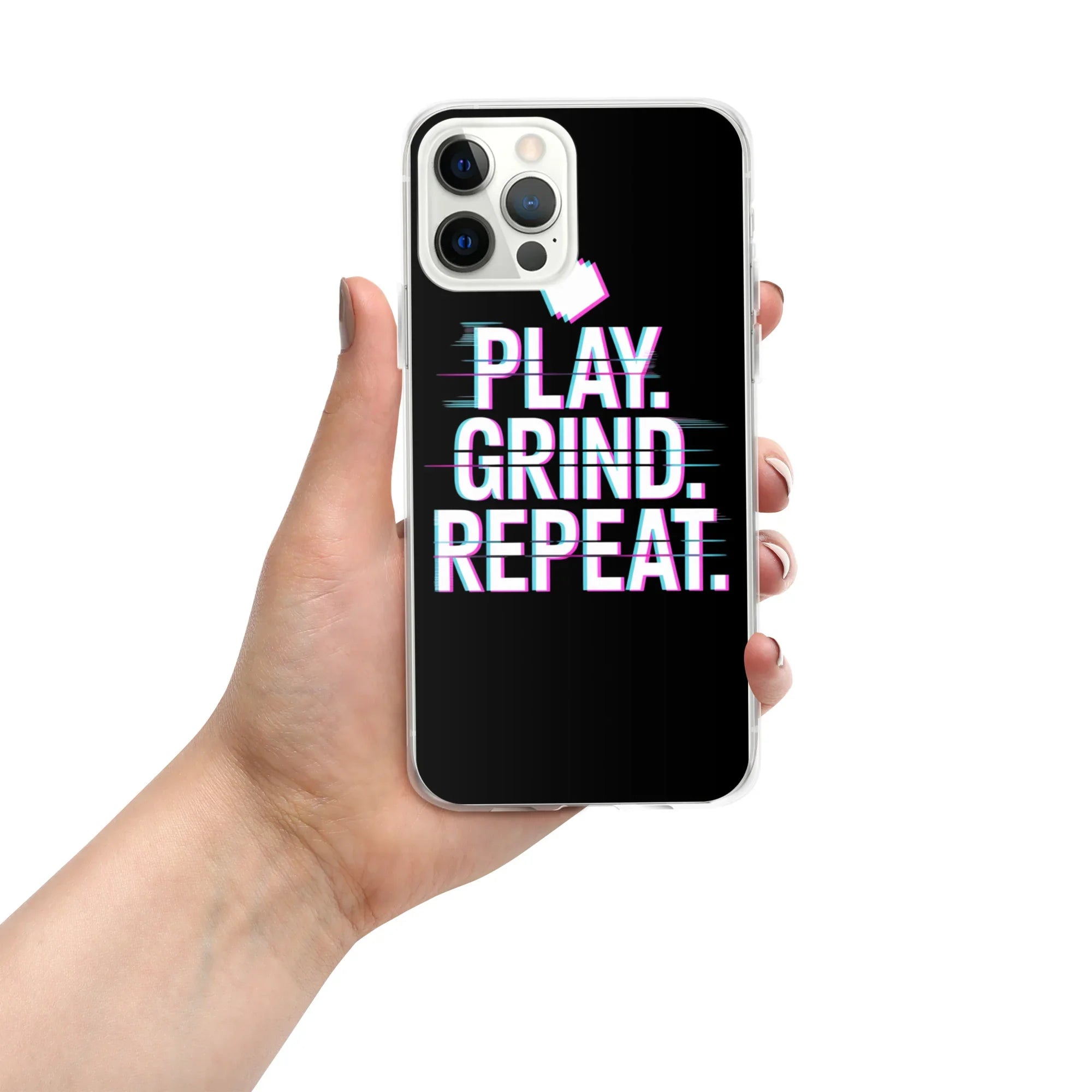 Play Grind Repeat Gaming Phone Case - RaZits