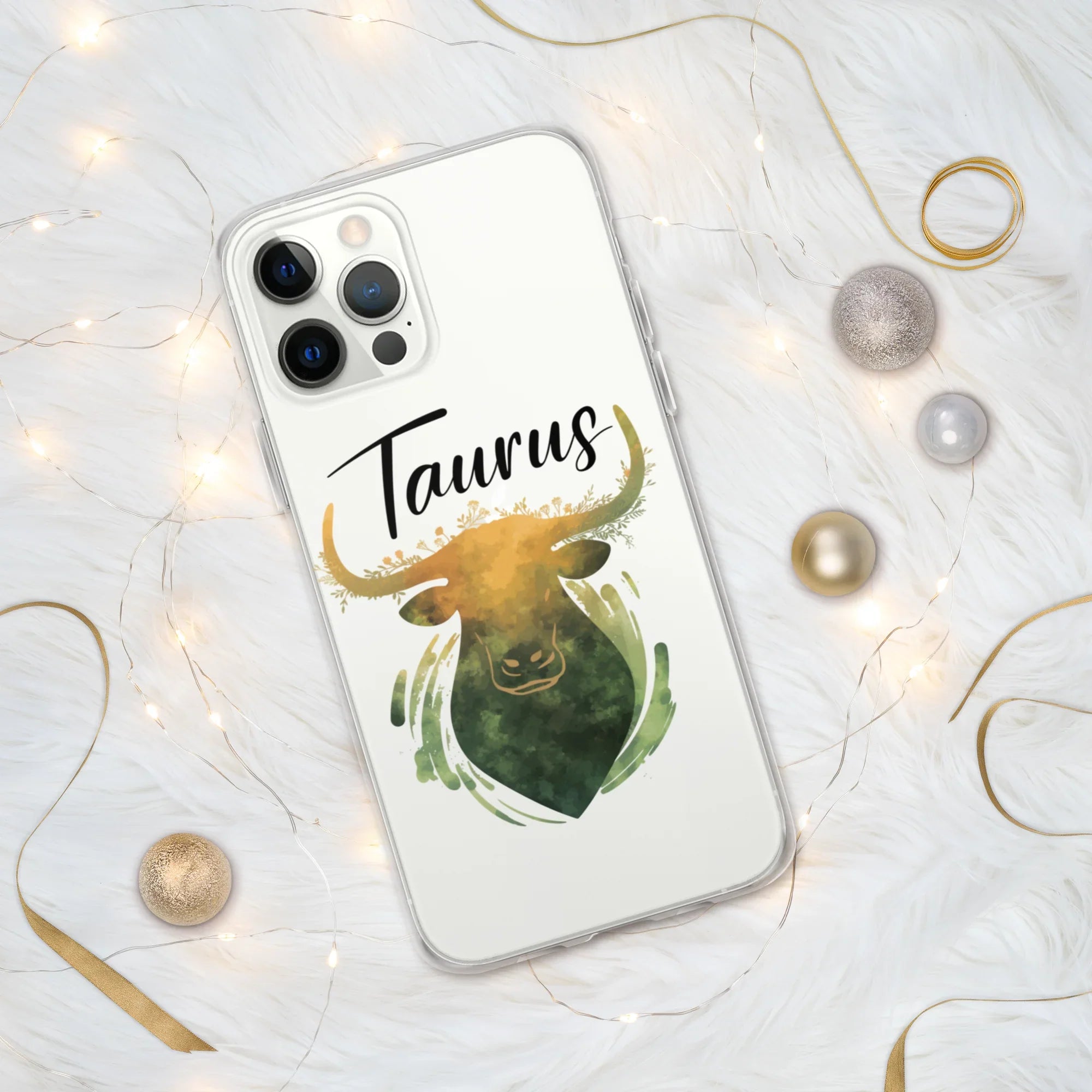 Taurus Zodiac Phone Case – Earthy Bull Design - RaZits