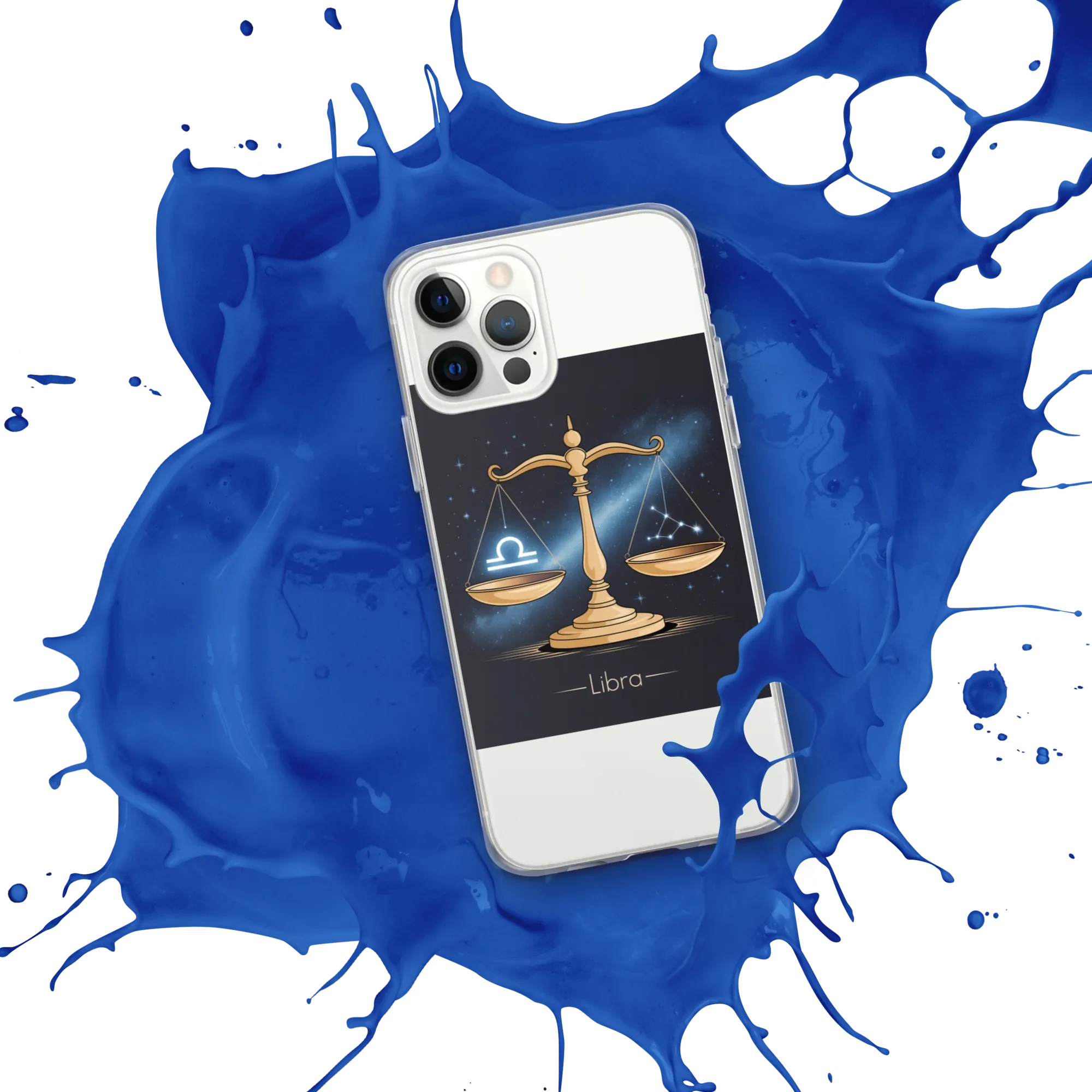 Libra iPhone Case – Galaxy Balance Scales Design - RaZits