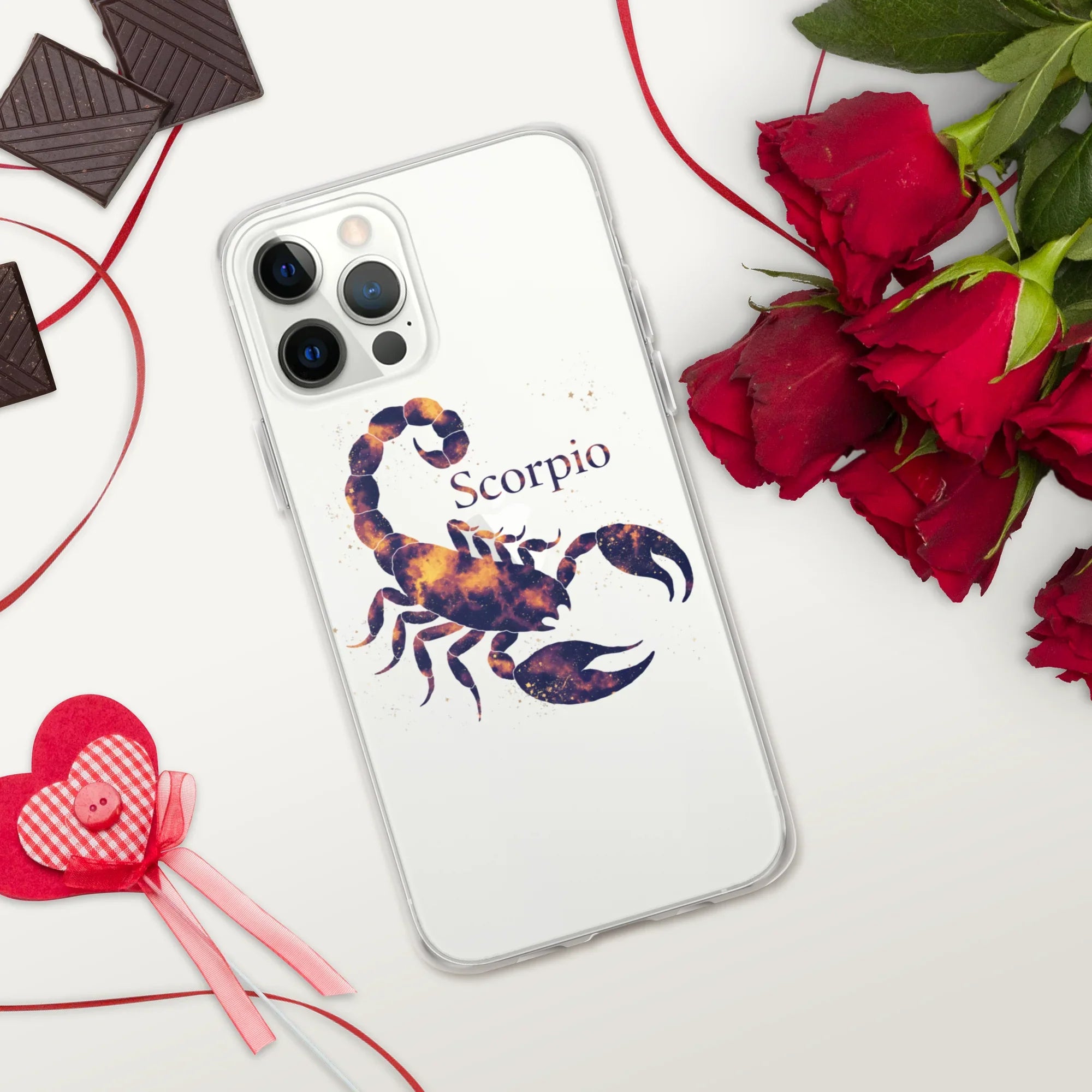 Scorpio Zodiac Phone Case – Celestial Scorpion Galaxy Design | Astrology Sign & Horoscope Aesthetic - RaZits