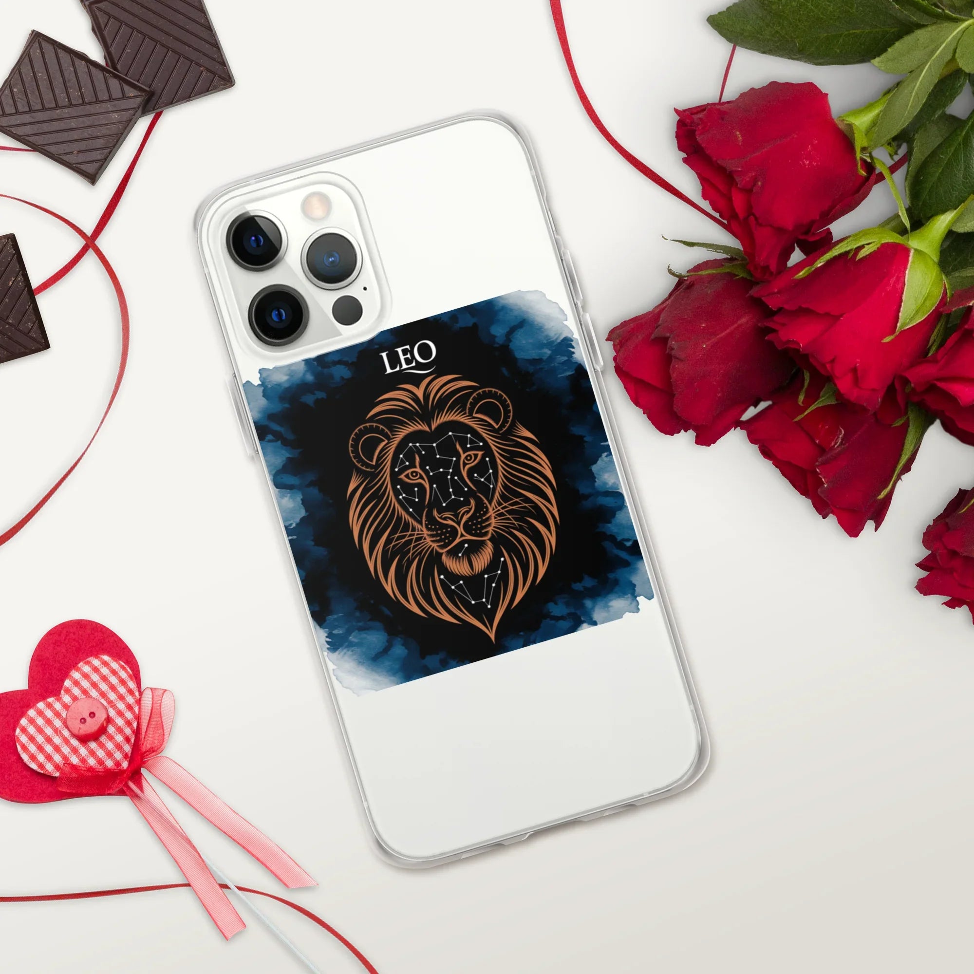 Leo Zodiac Phone Case – Celestial Lion Constellation Design | Astrology Star Sign & Horoscope Aesthetic - RaZits