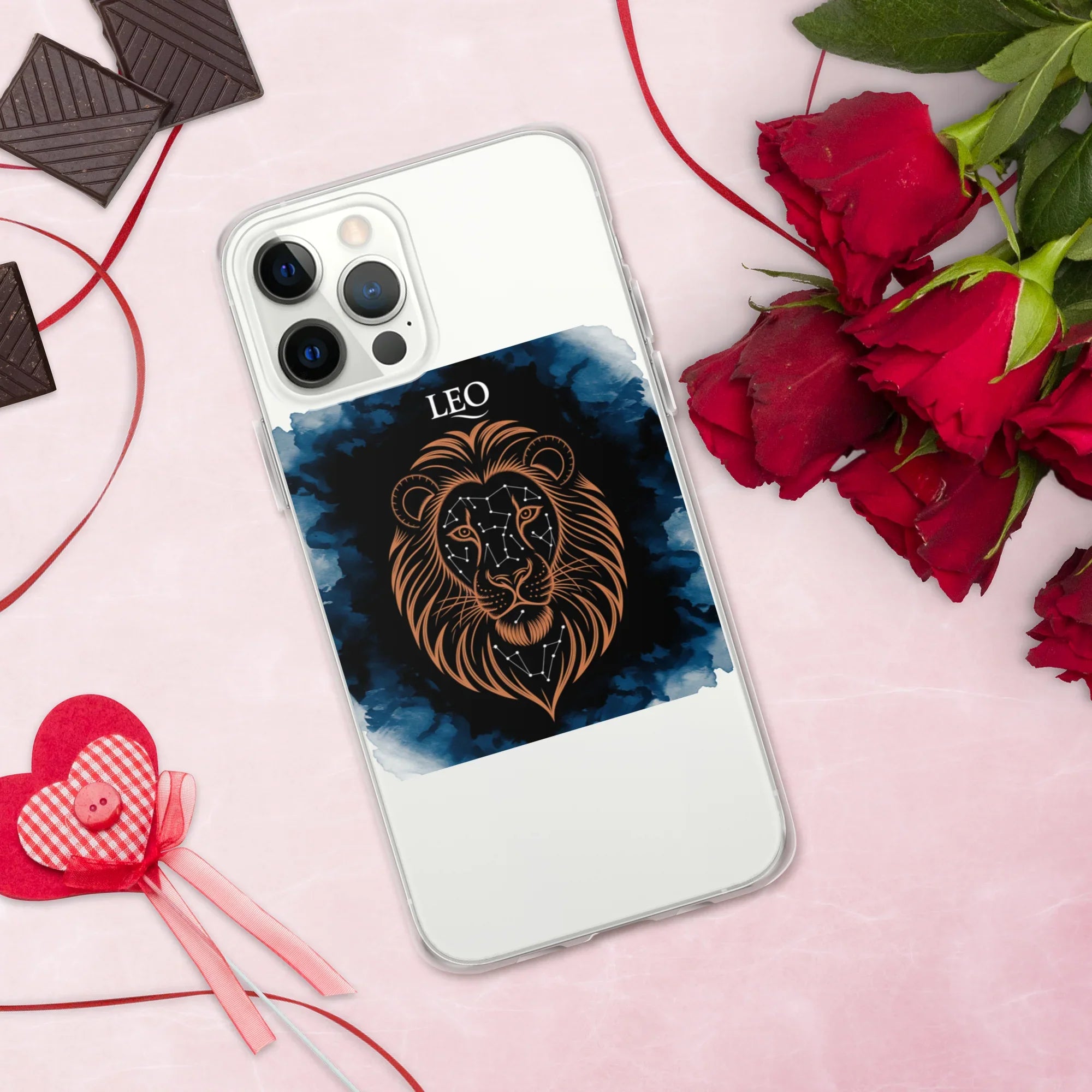 Leo Zodiac Phone Case – Celestial Lion Constellation Design | Astrology Star Sign & Horoscope Aesthetic - RaZits