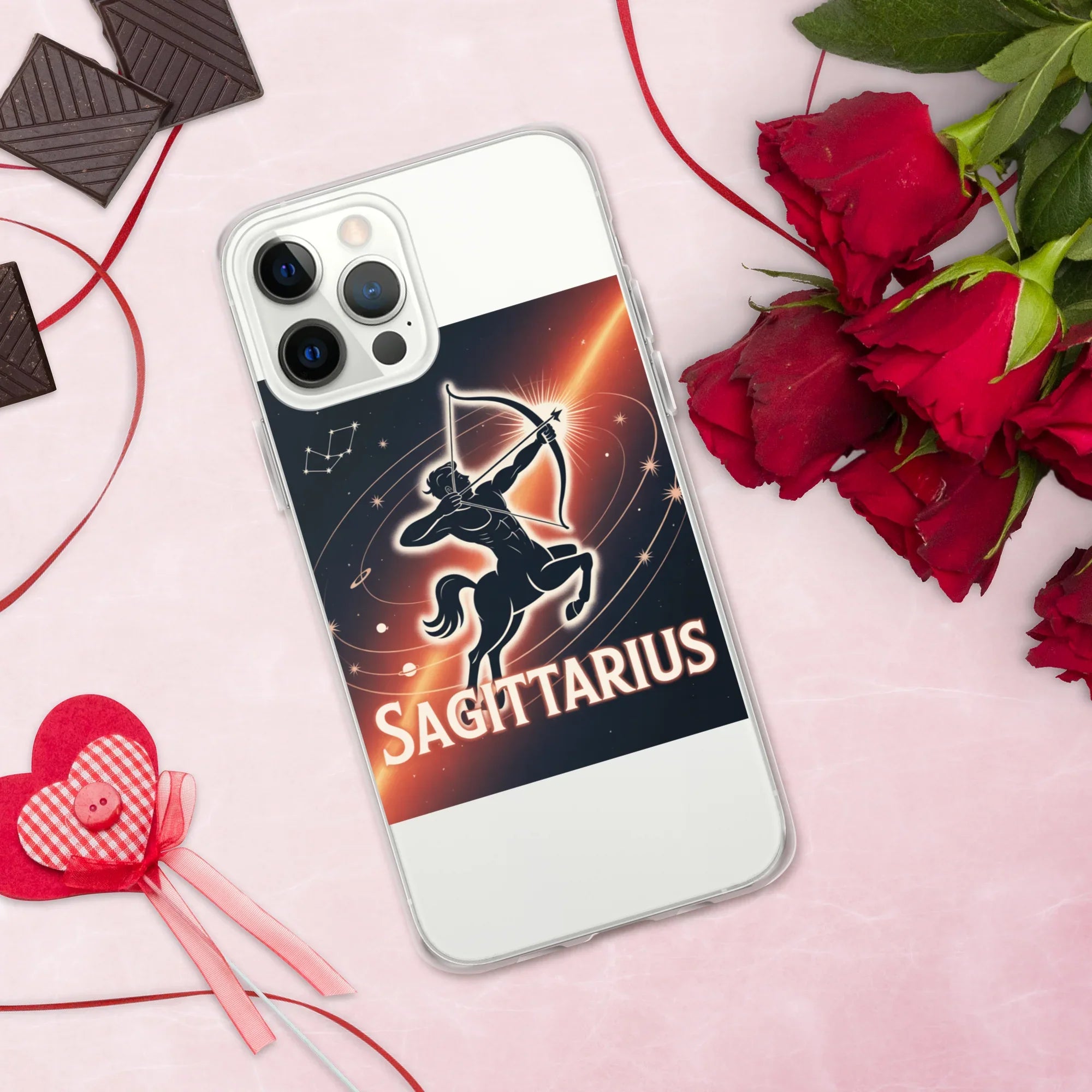 Sagittarius iPhone Case – Cosmic Archer Galaxy Shot - RaZits