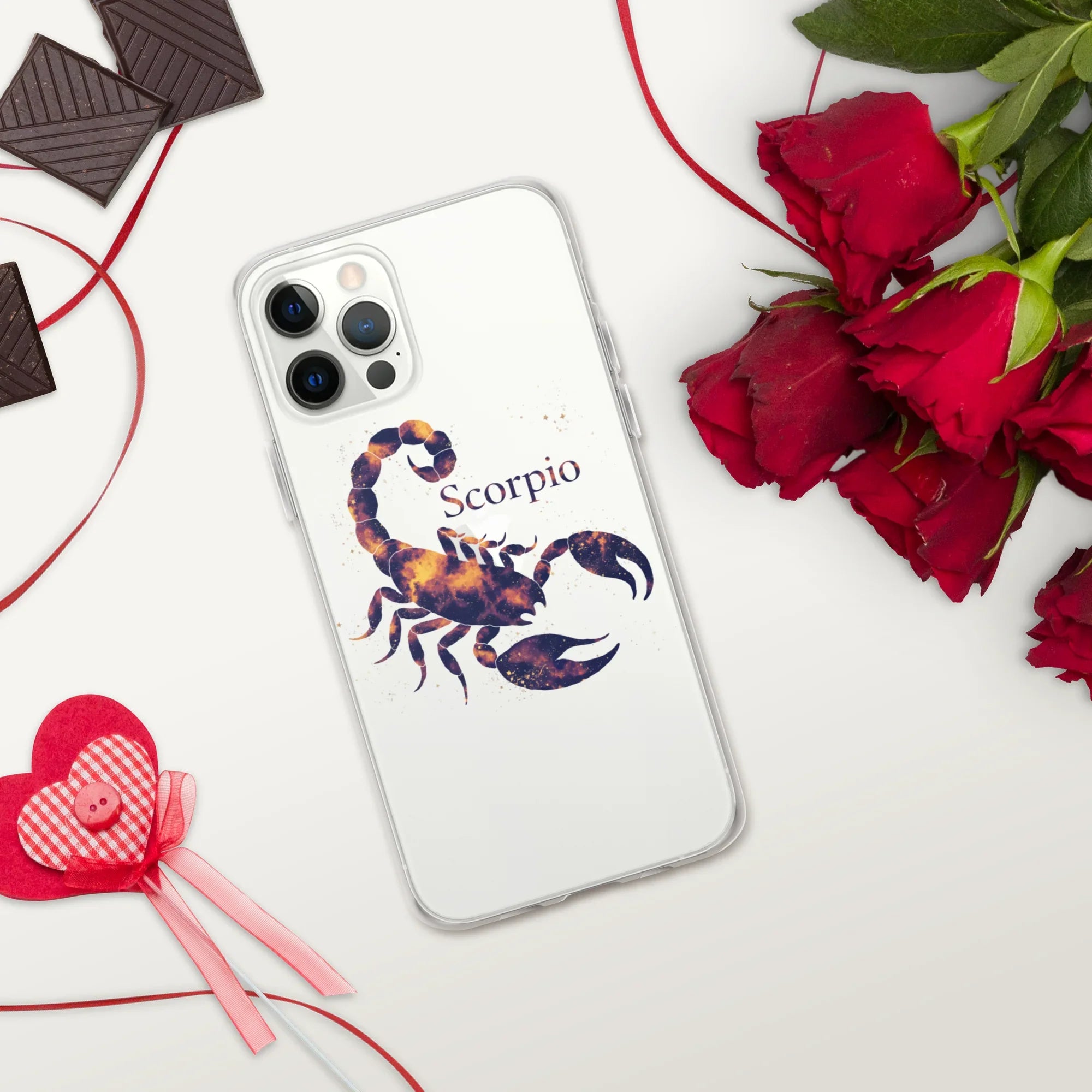 Scorpio Zodiac Phone Case – Celestial Scorpion Galaxy Design | Astrology Sign & Horoscope Aesthetic - RaZits