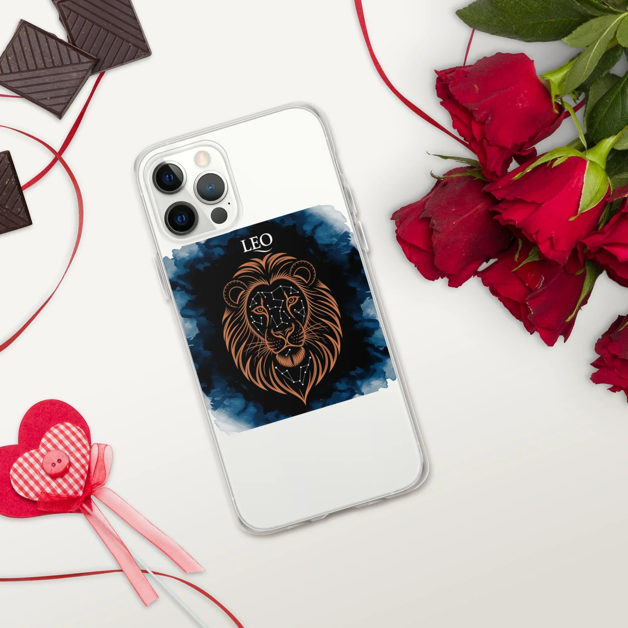 Leo Zodiac Phone Case – Celestial Lion Constellation Design | Astrology Star Sign & Horoscope Aesthetic - RaZits