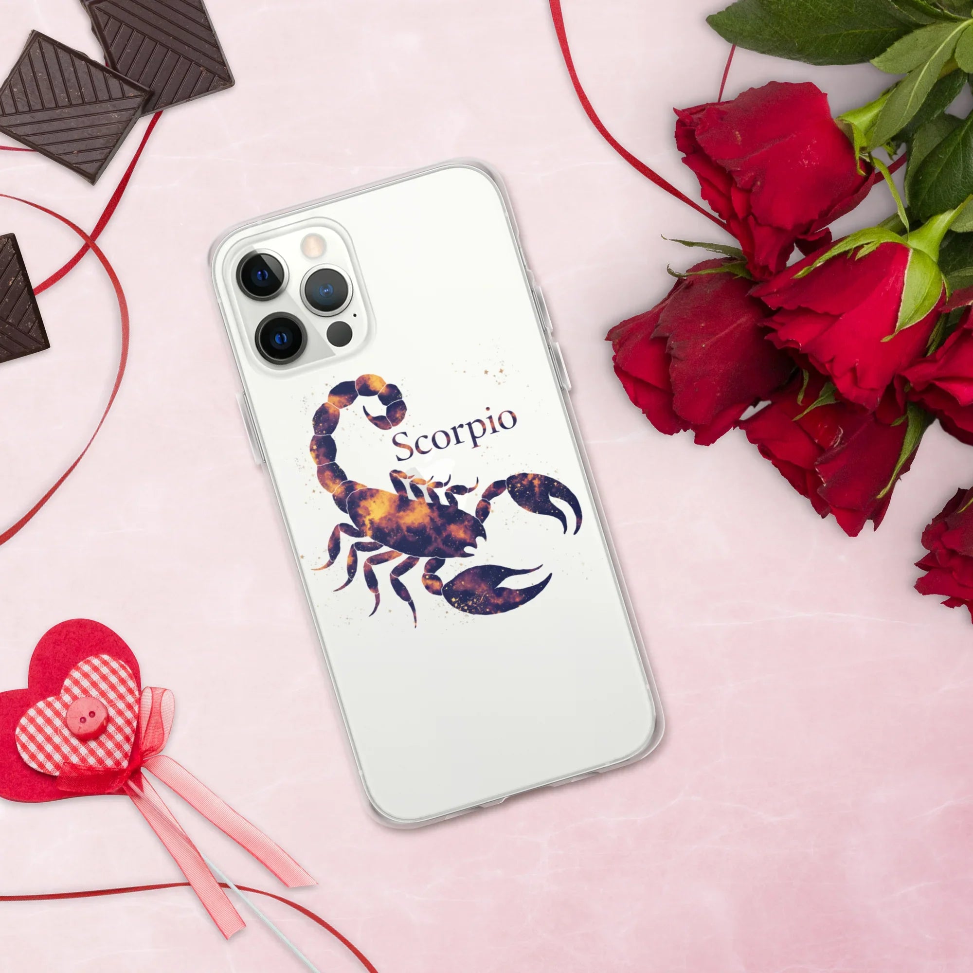 Scorpio Zodiac Phone Case – Celestial Scorpion Galaxy Design | Astrology Sign & Horoscope Aesthetic - RaZits