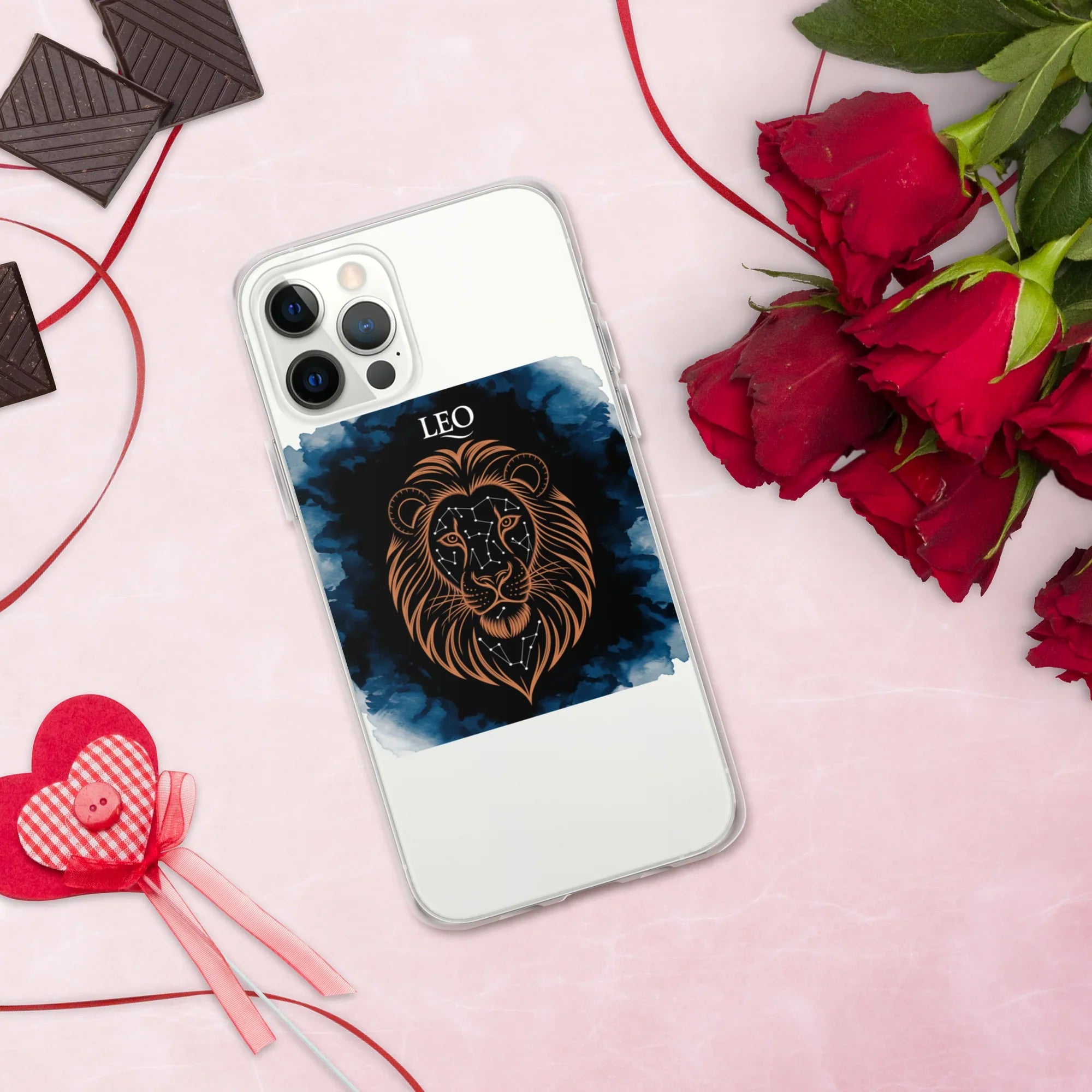 Leo Zodiac Phone Case – Celestial Lion Constellation Design | Astrology Star Sign & Horoscope Aesthetic - RaZits