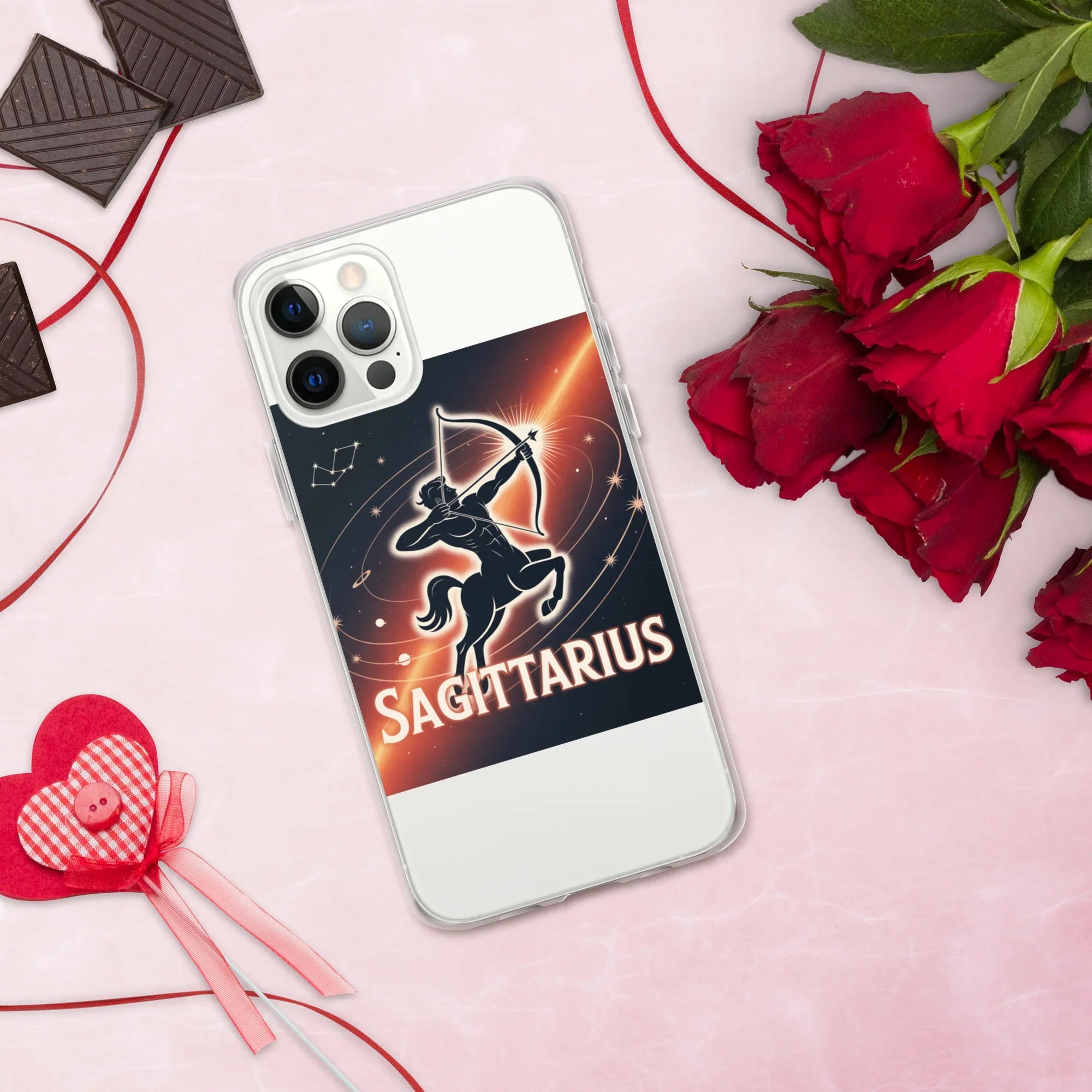 Sagittarius iPhone Case – Cosmic Archer Galaxy Shot - RaZits