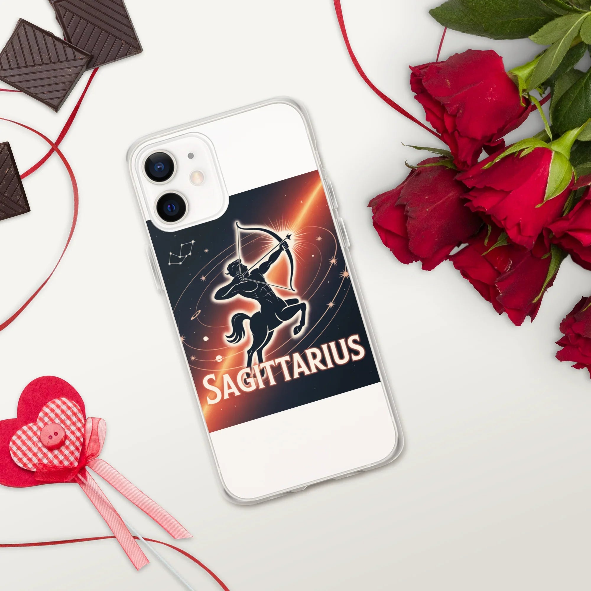 Sagittarius iPhone Case – Cosmic Archer Galaxy Shot - RaZits