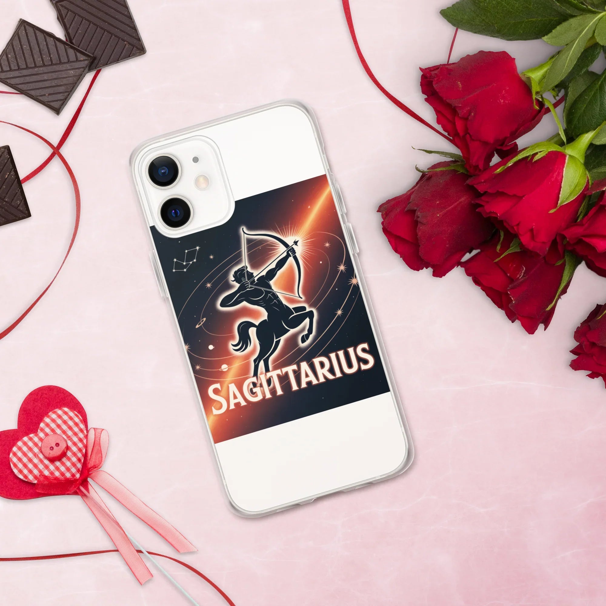Sagittarius iPhone Case – Cosmic Archer Galaxy Shot - RaZits