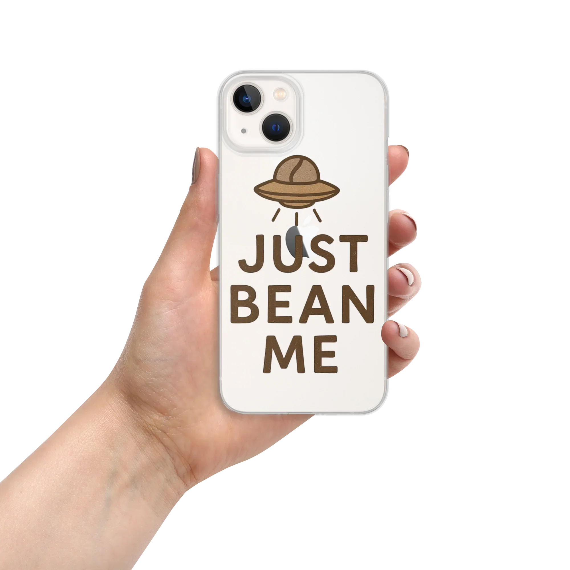 Just Bean Me Phone Case – Alien Coffee Lovers Art - RaZits