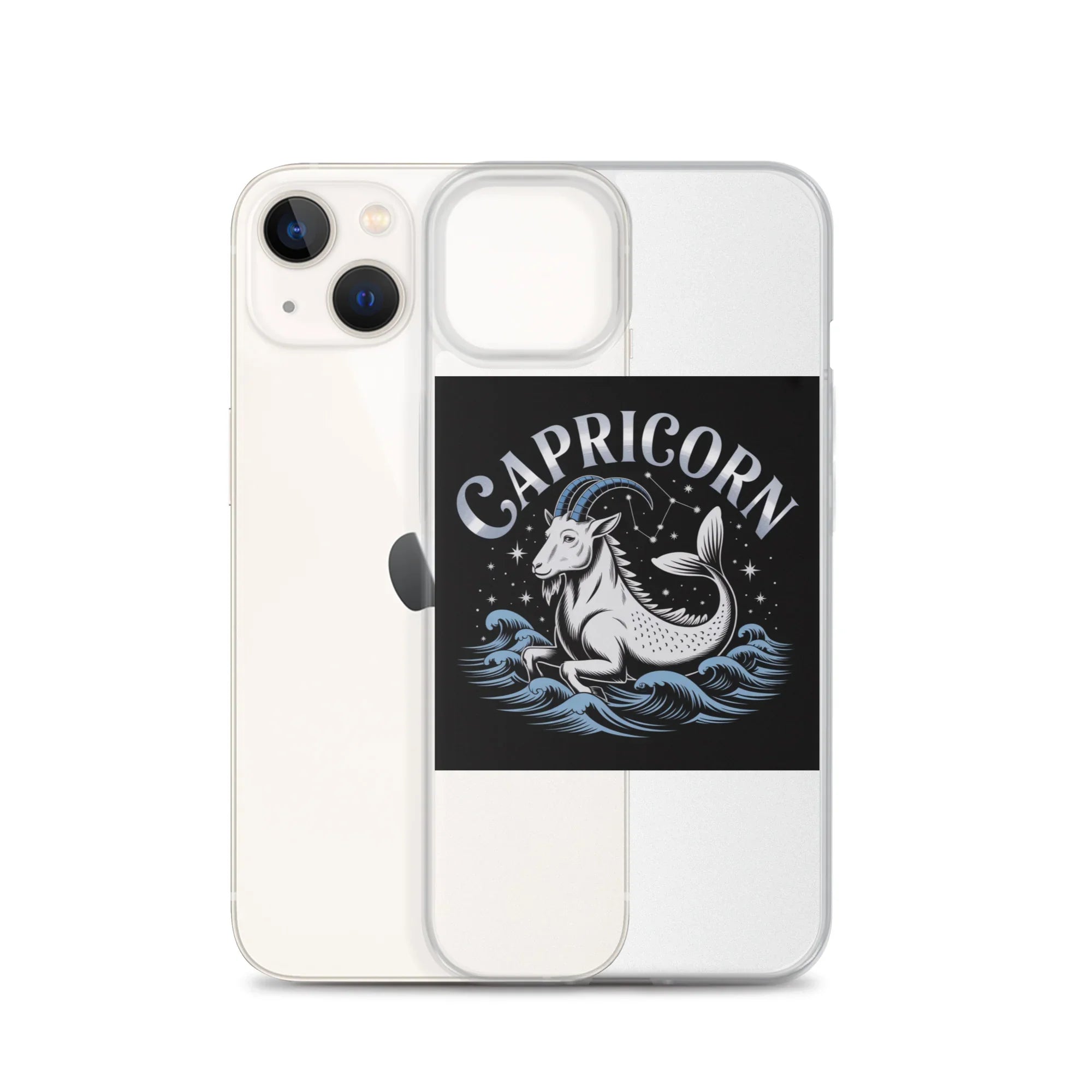 Capricorn iPhone Case – Sea Goat on the Stars - RaZits