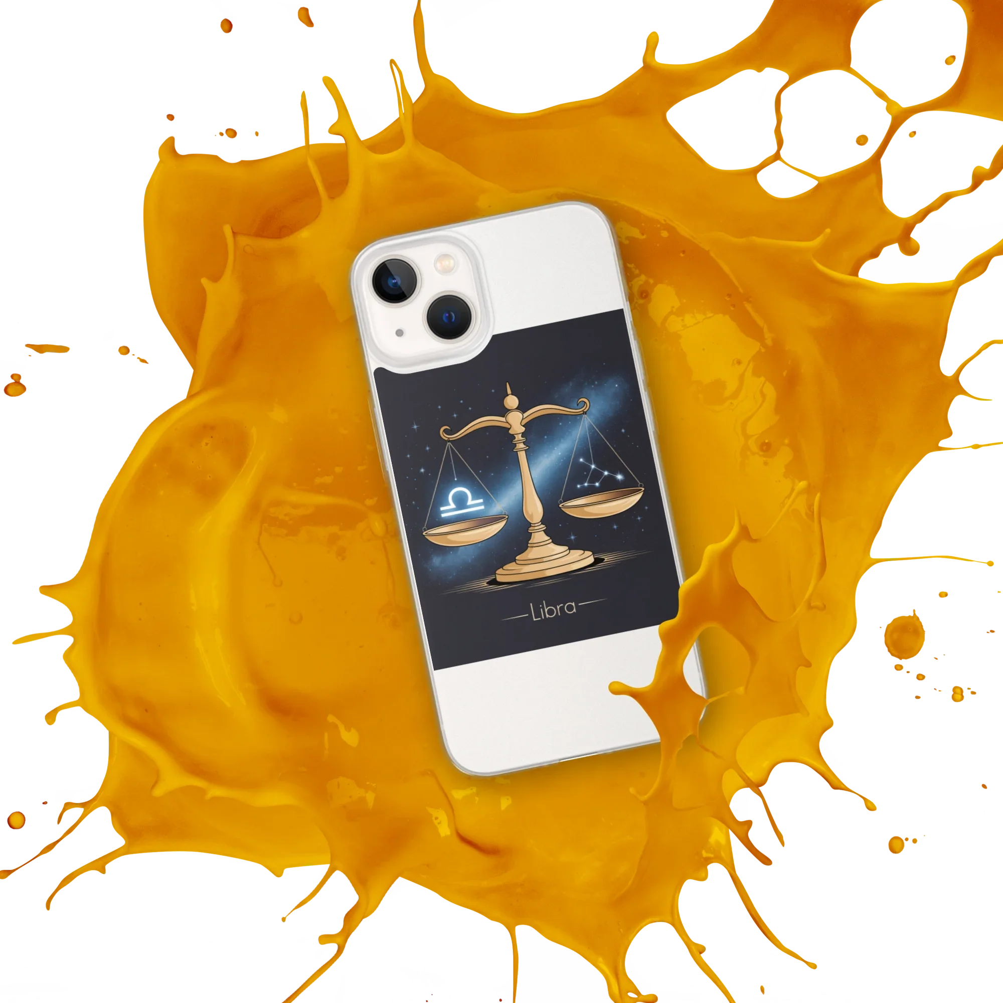 Libra iPhone Case – Galaxy Balance Scales Design - RaZits