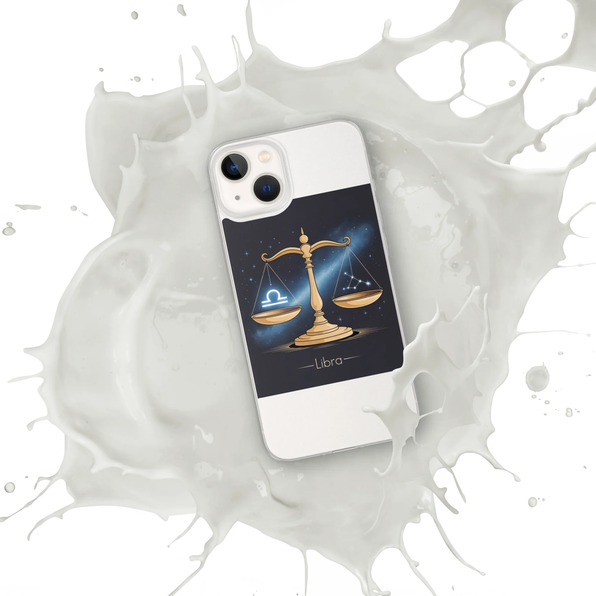 Libra iPhone Case – Galaxy Balance Scales Design - RaZits