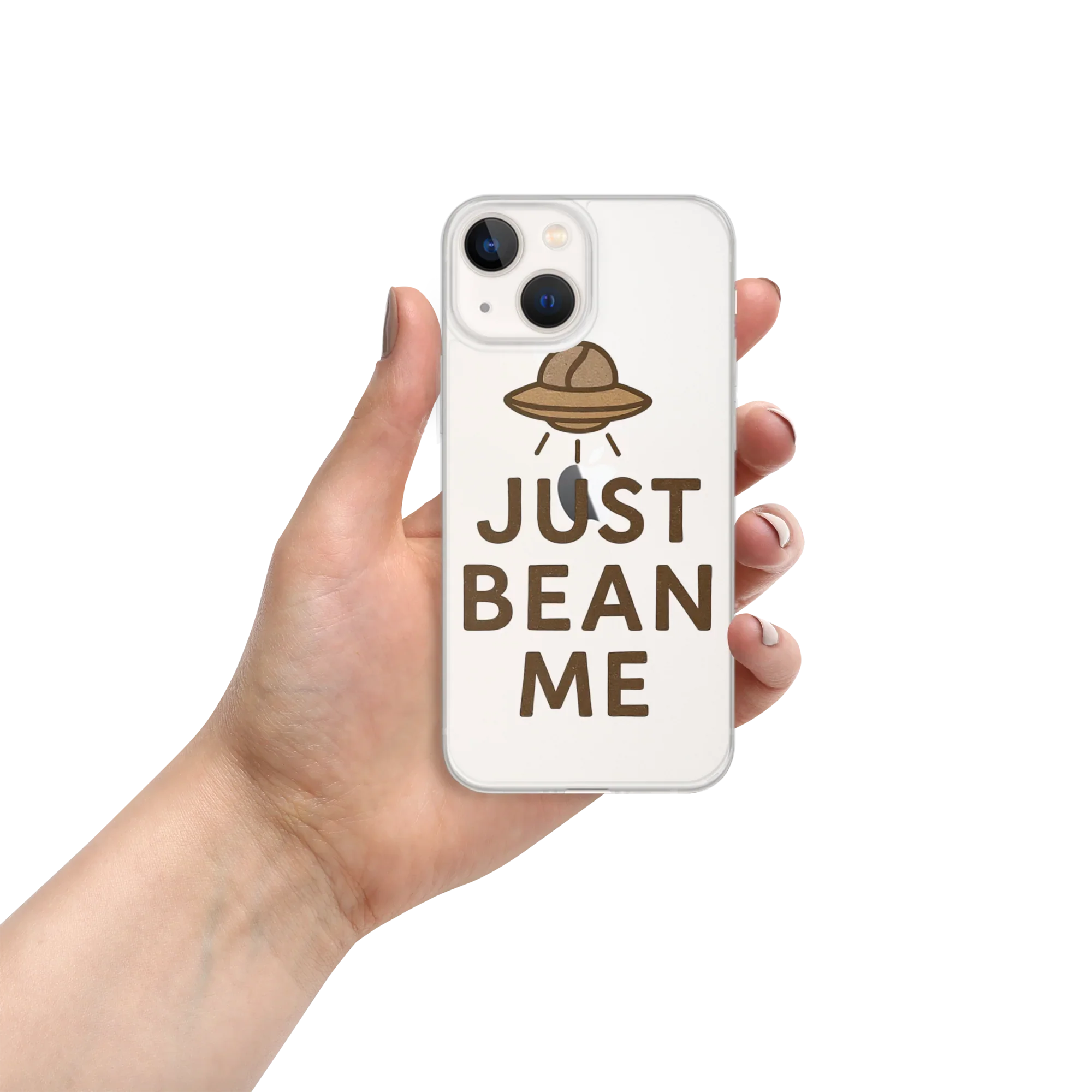 Just Bean Me Phone Case – Alien Coffee Lovers Art - RaZits