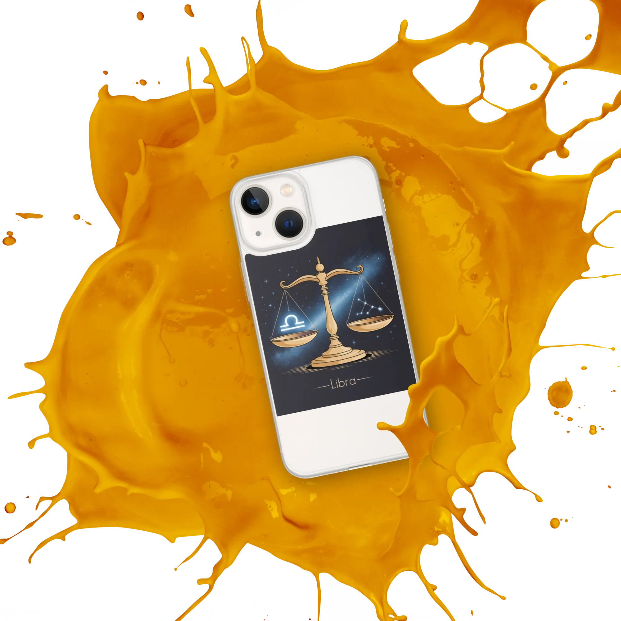 Libra iPhone Case – Galaxy Balance Scales Design - RaZits