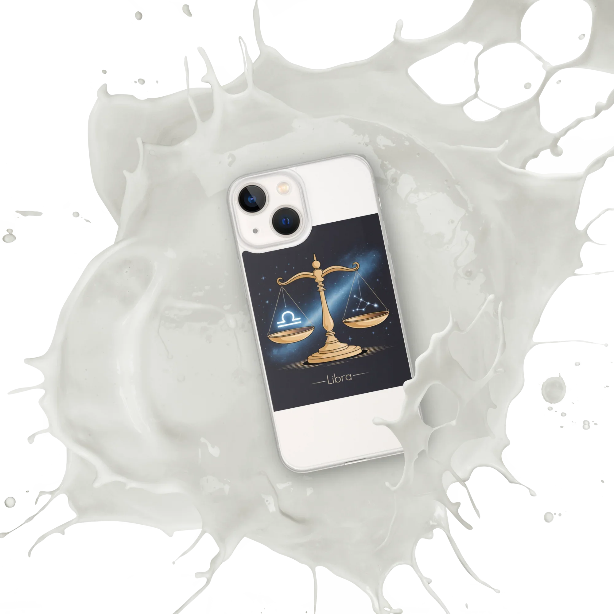 Libra iPhone Case – Galaxy Balance Scales Design - RaZits