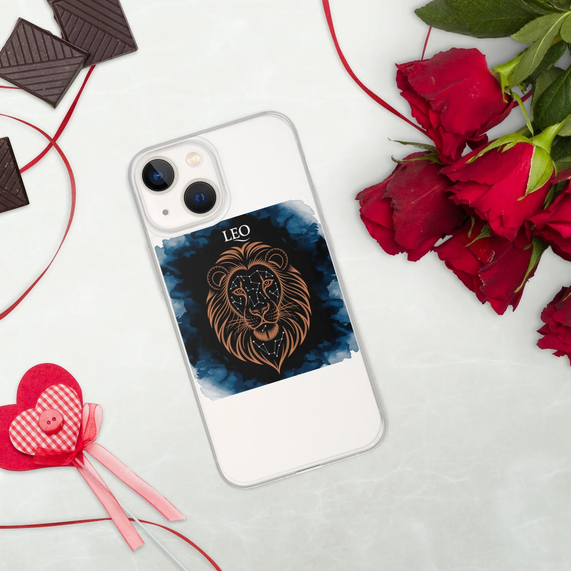 Leo Zodiac Phone Case – Celestial Lion Constellation Design | Astrology Star Sign & Horoscope Aesthetic - RaZits